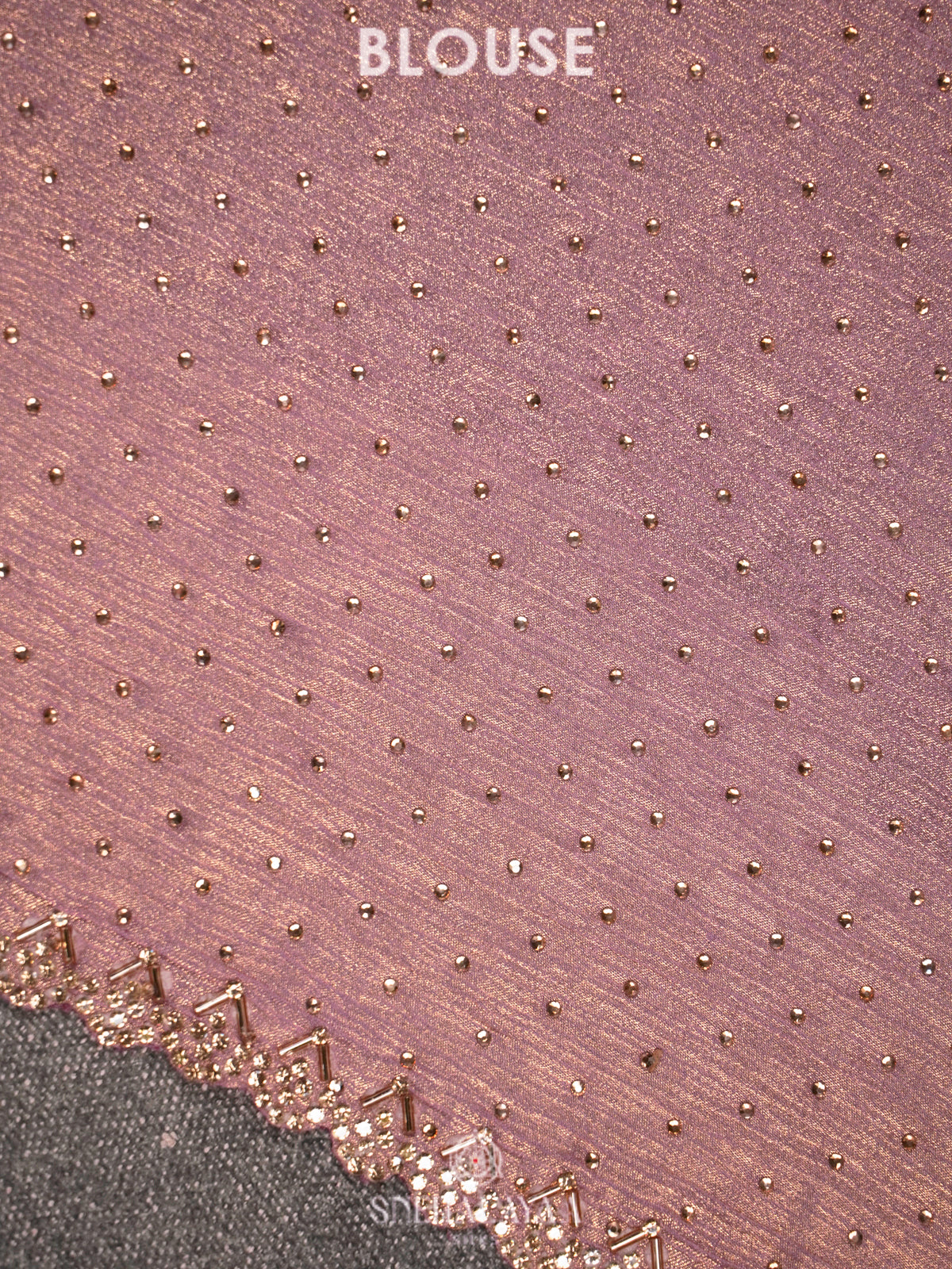 Pink Designer Saree