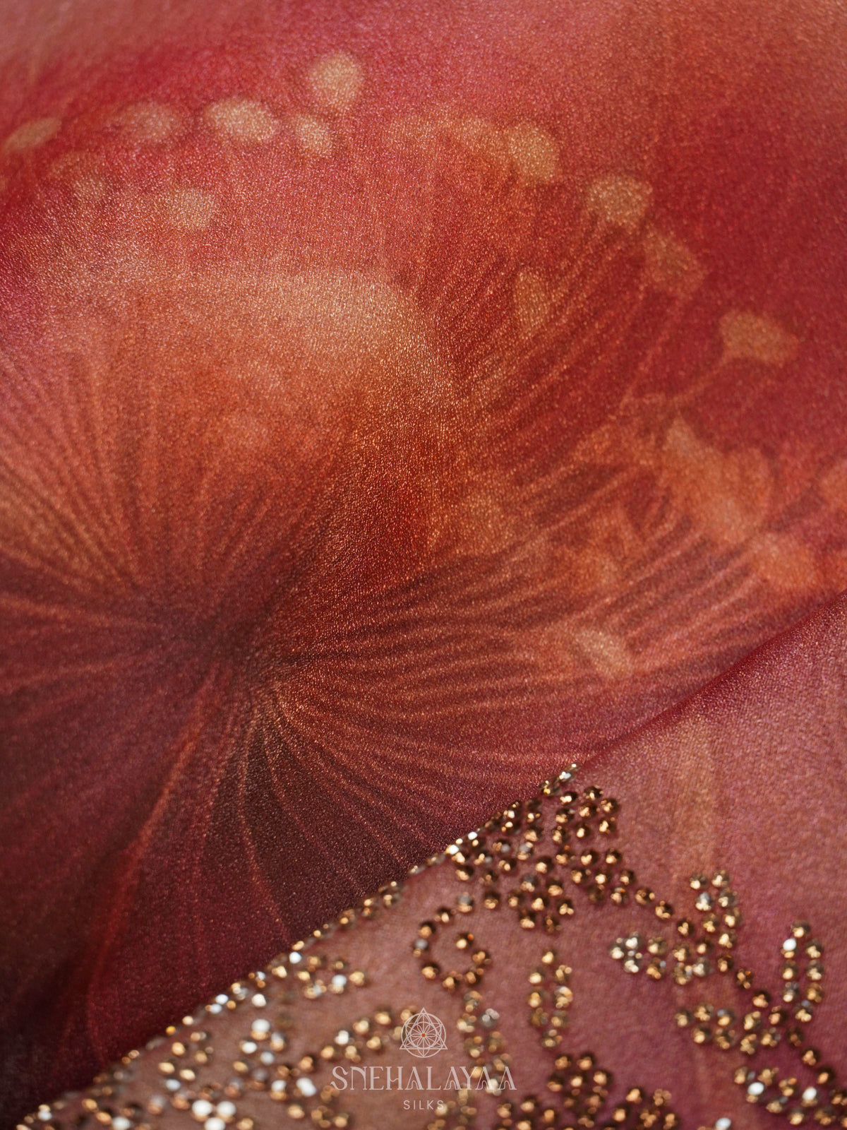 Pink Designer Saree
