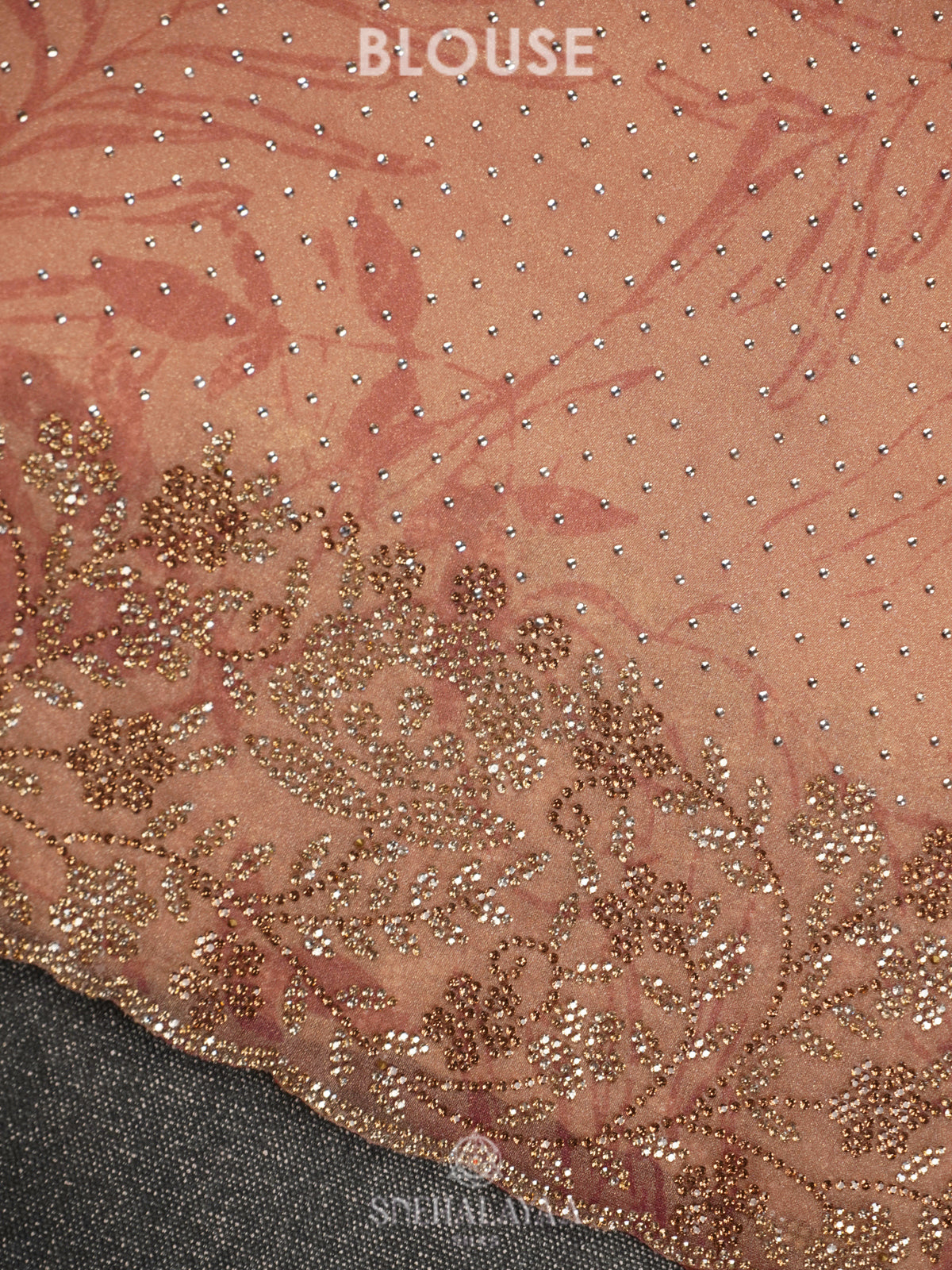 Pink Designer Saree