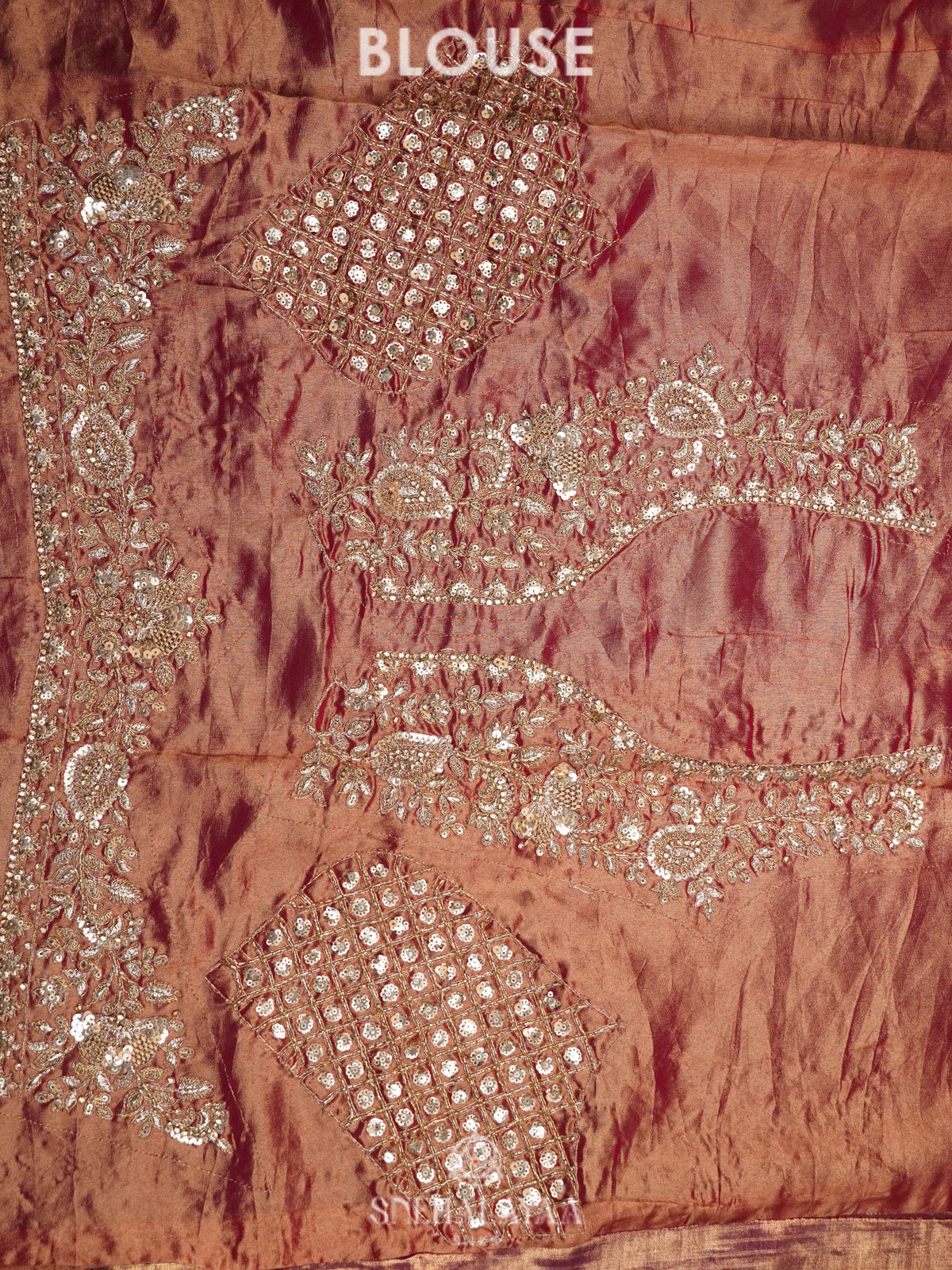 Rose Pink  Designer Saree