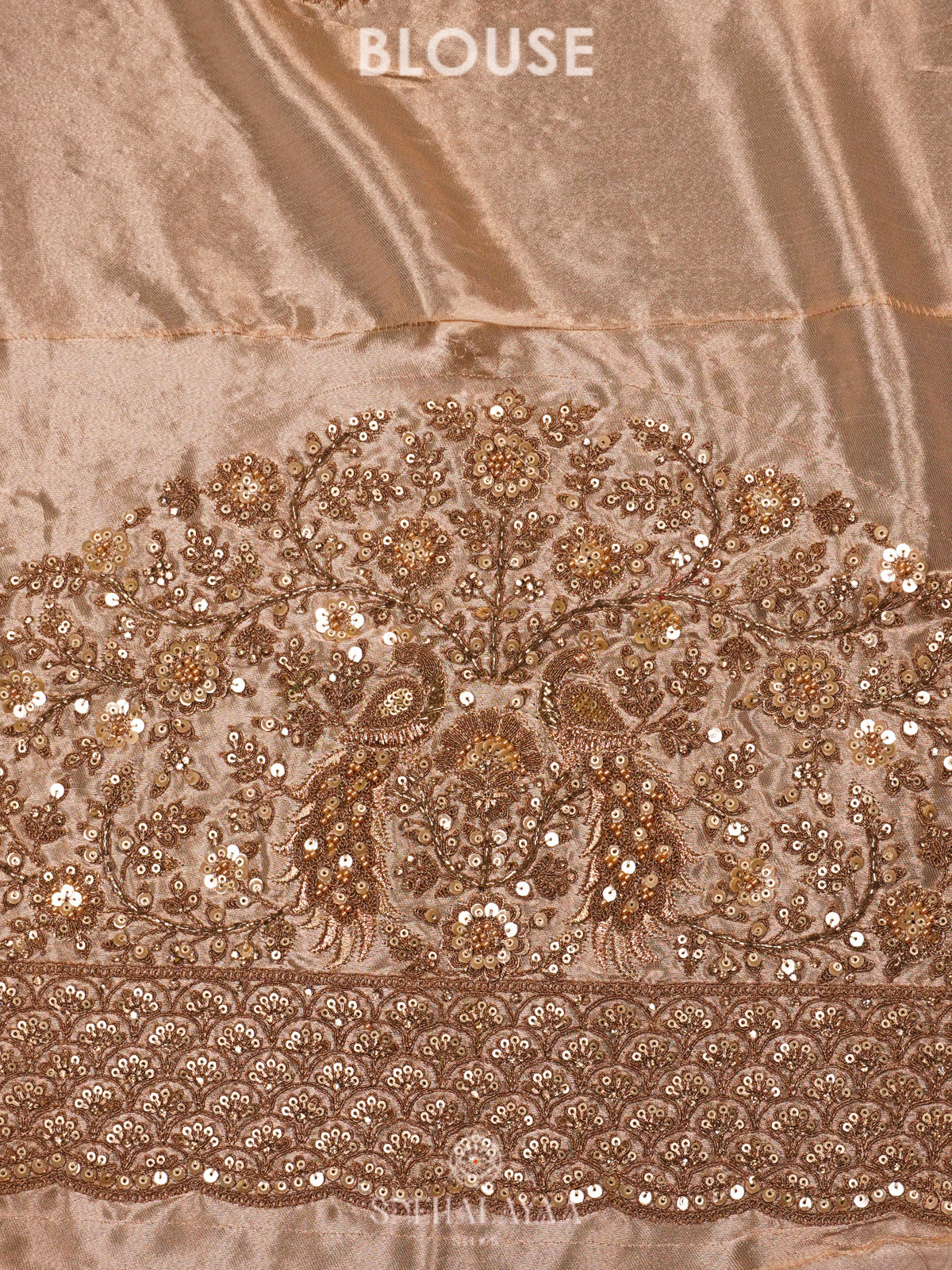 Gold Designer Saree