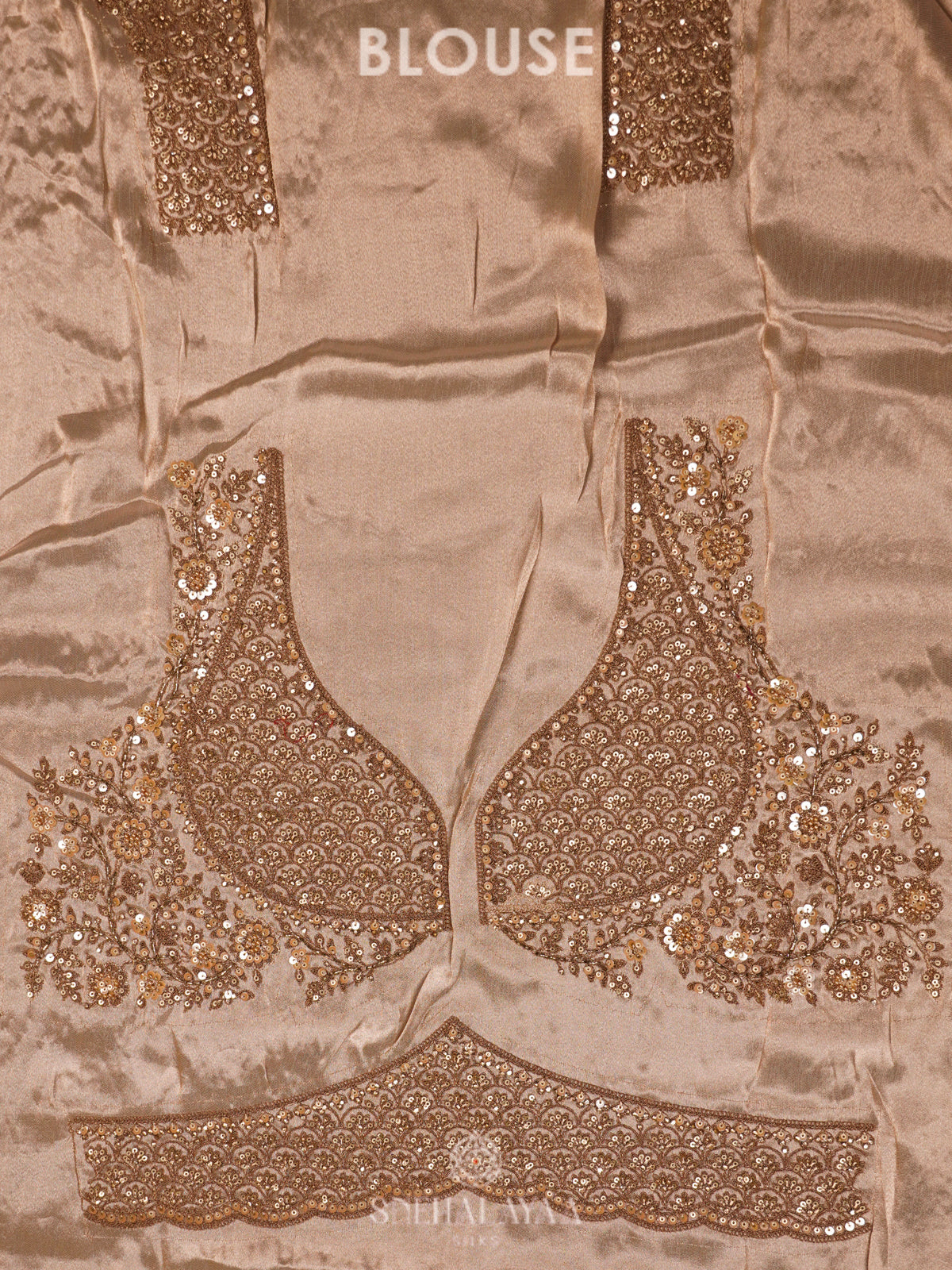 Gold Designer Saree