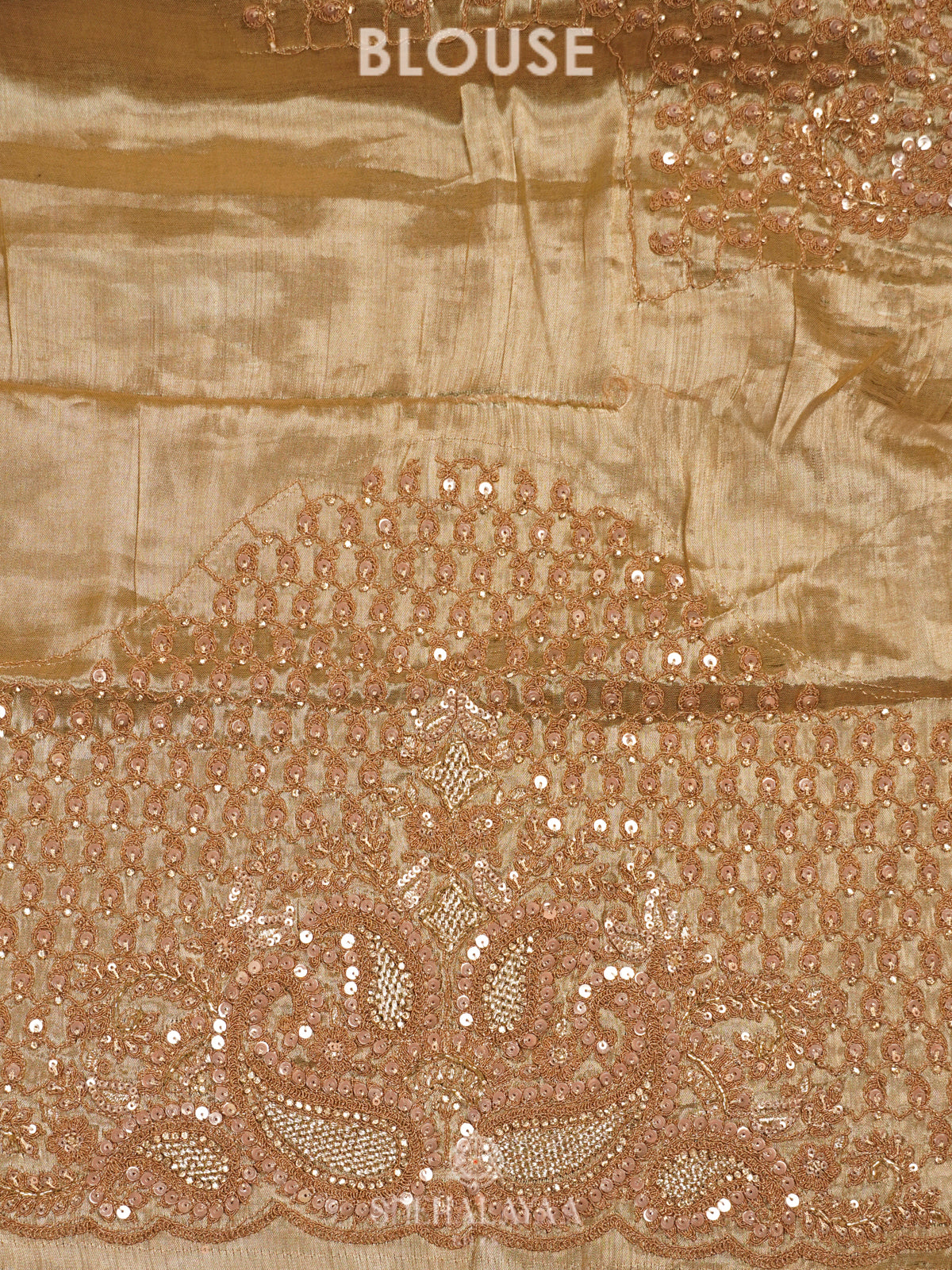 Gold Designer Saree