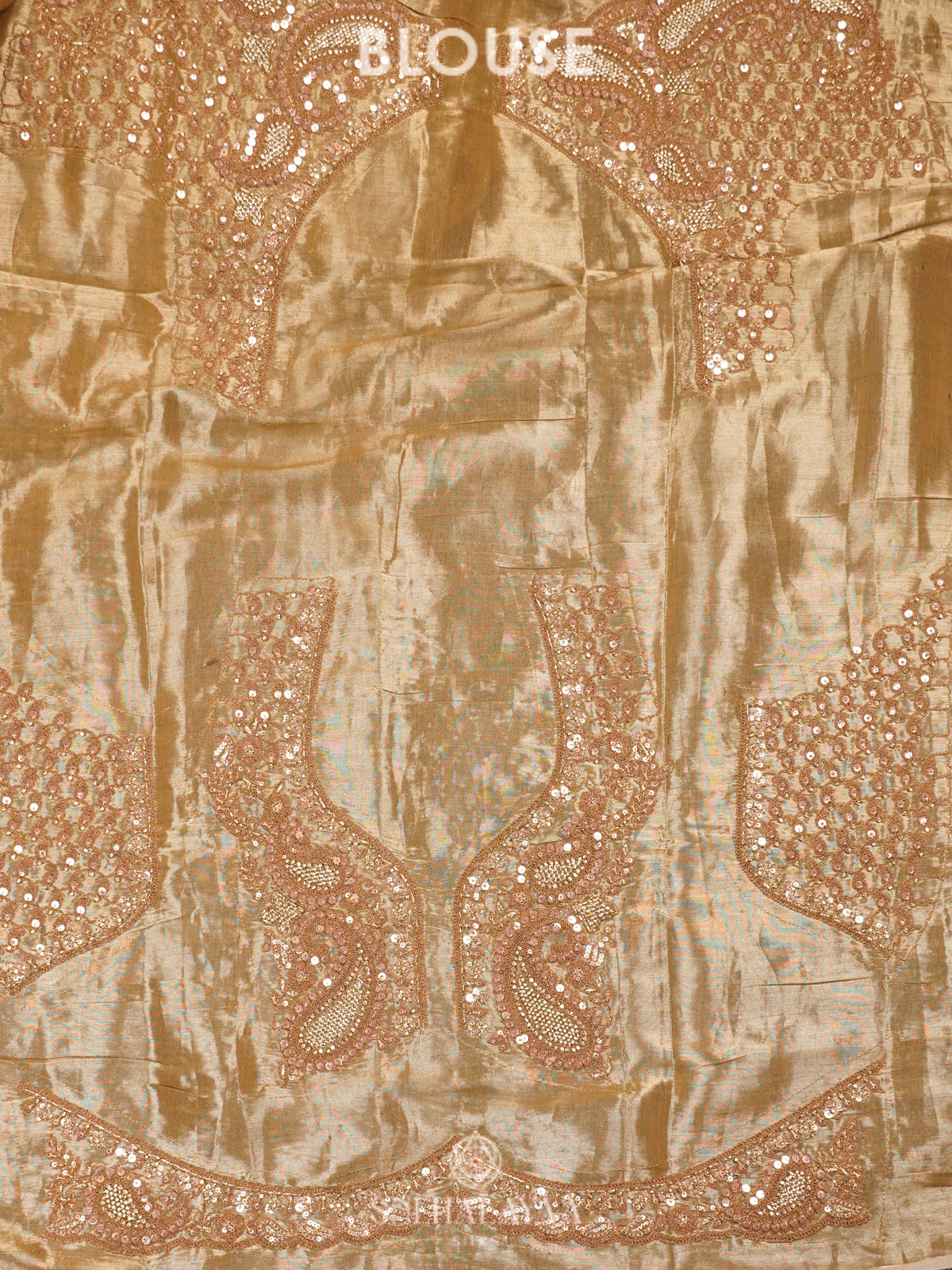 Gold Designer Saree