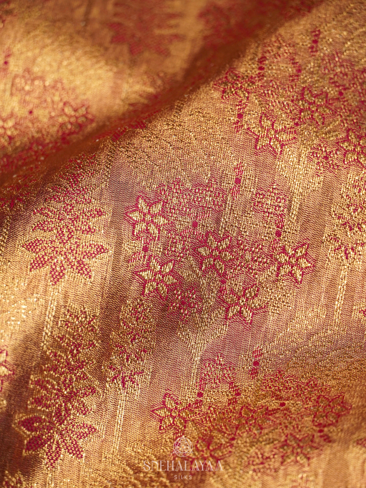 Crimson Red  Designer Saree
