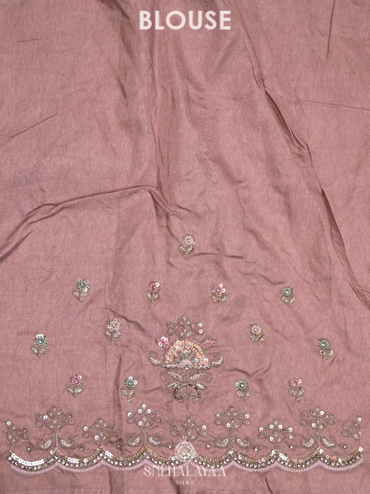 Lavender Designer Saree