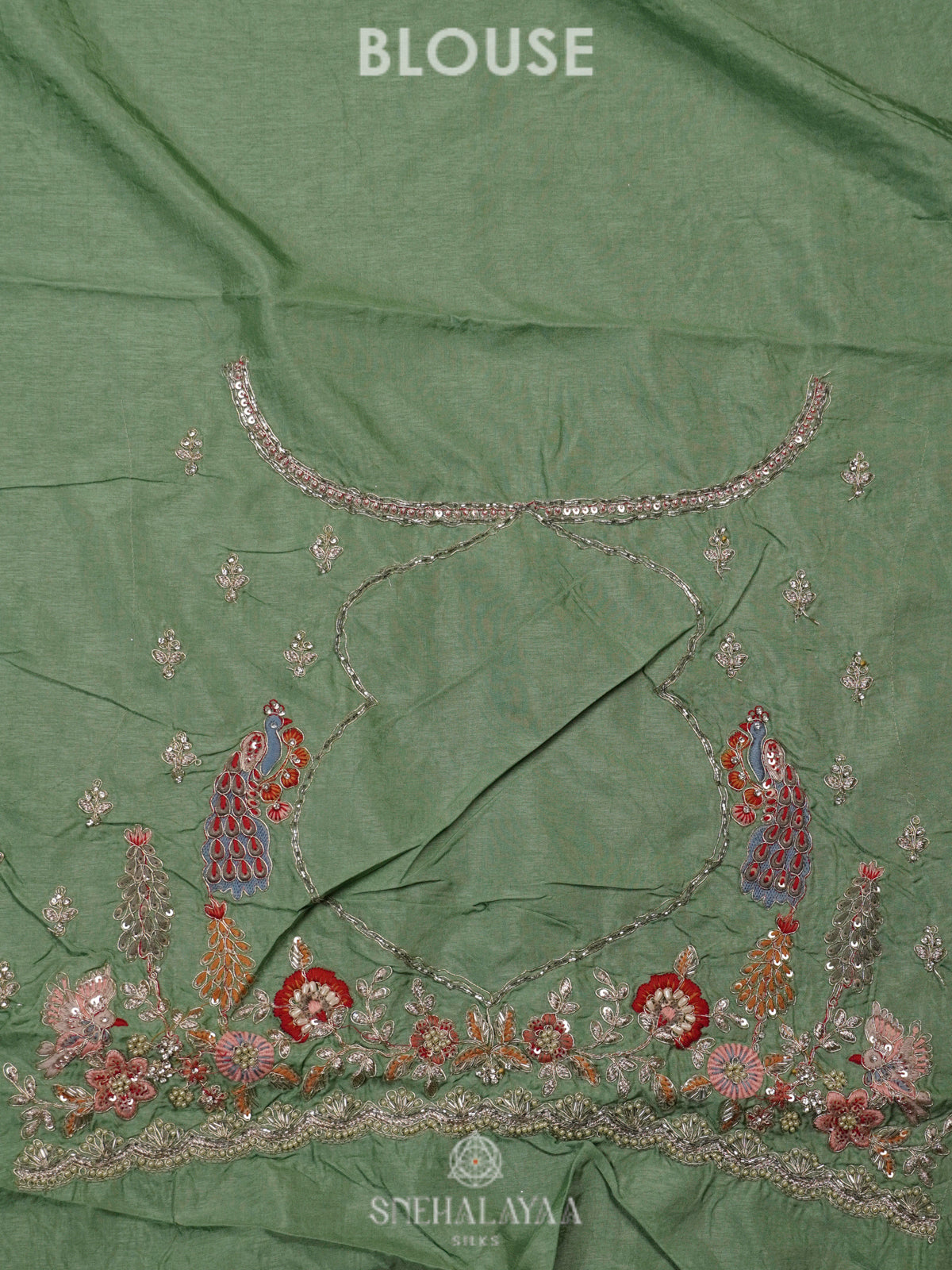 Grey Designer Saree