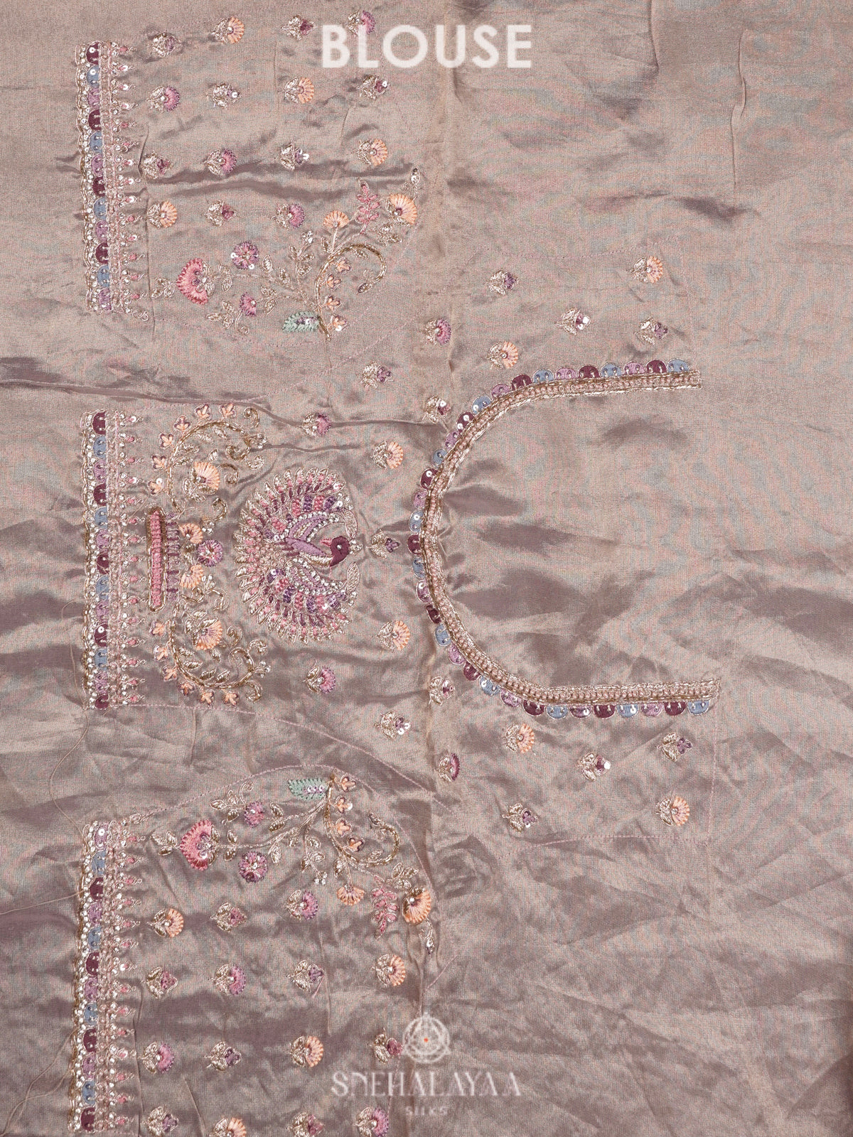 Pink Designer Saree