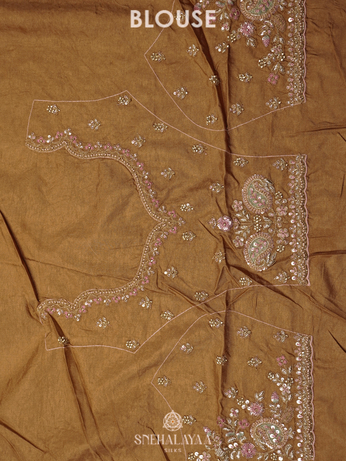 Pink Designer Saree