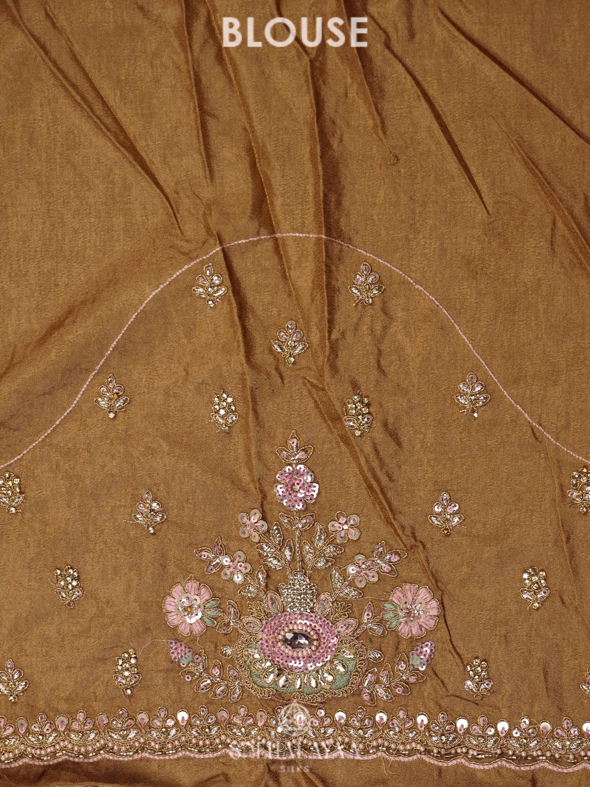 Pink Designer Saree