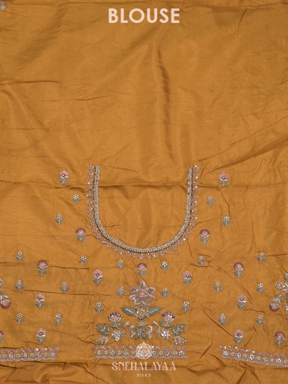 Beige Designer Saree