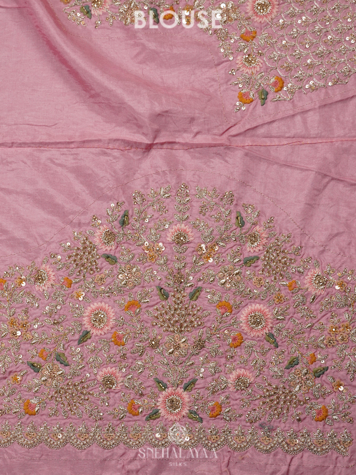 Cream Designer Saree