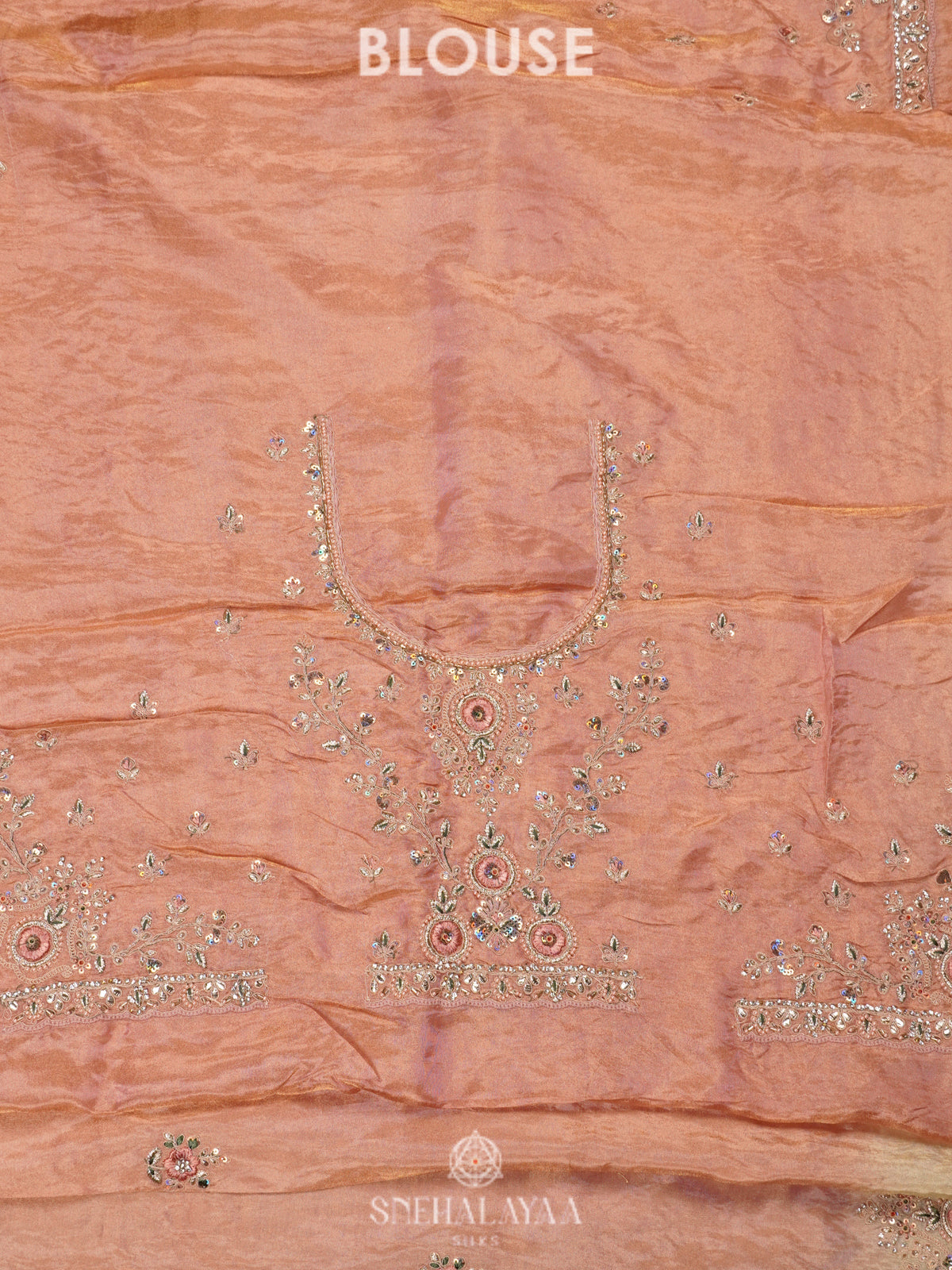 Pink Designer Saree