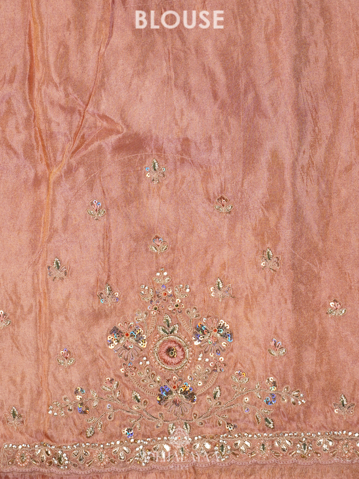 Pink Designer Saree