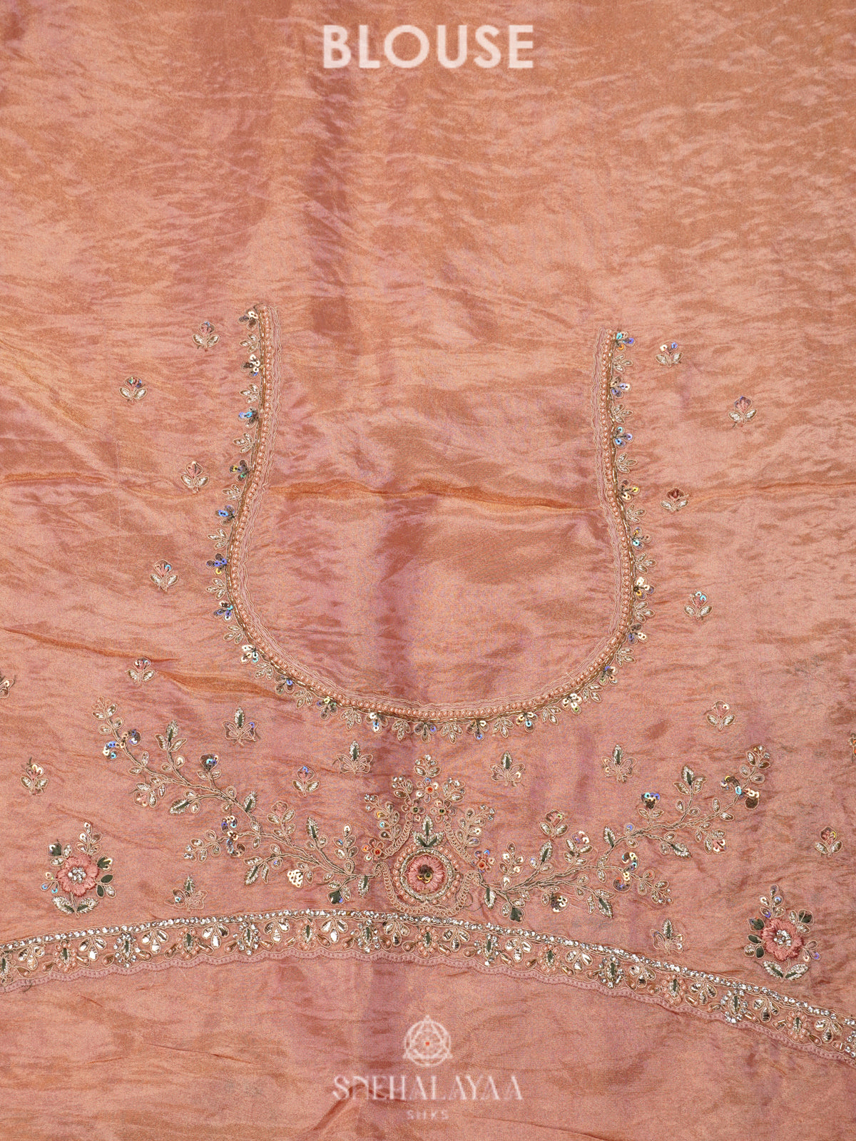 Pink Designer Saree