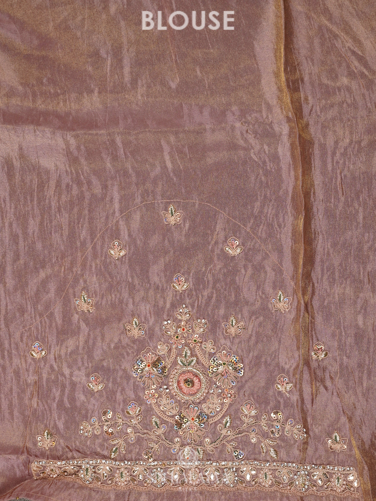 Pale Pink Designer Saree