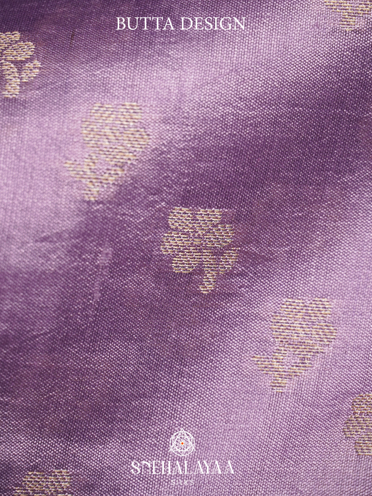 Lilac Chiniya Silk Saree