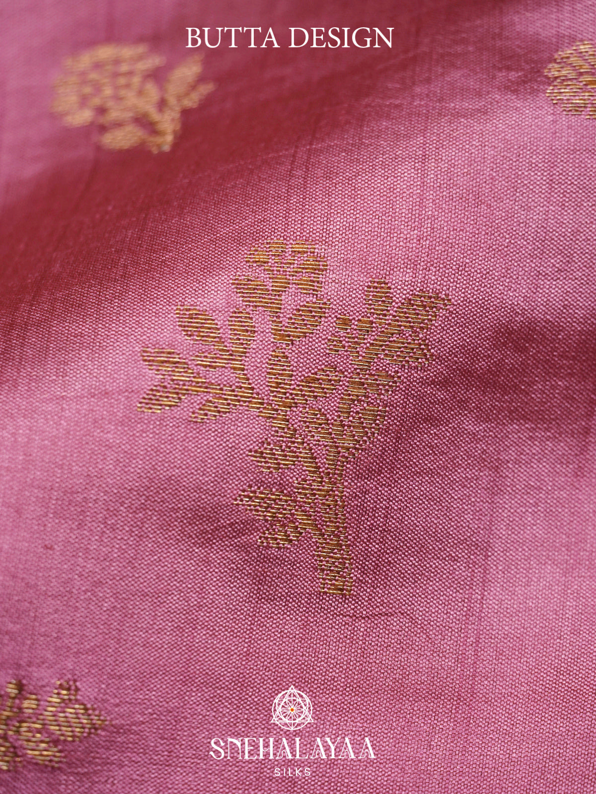Baby Pink Chiniya Silk Saree
