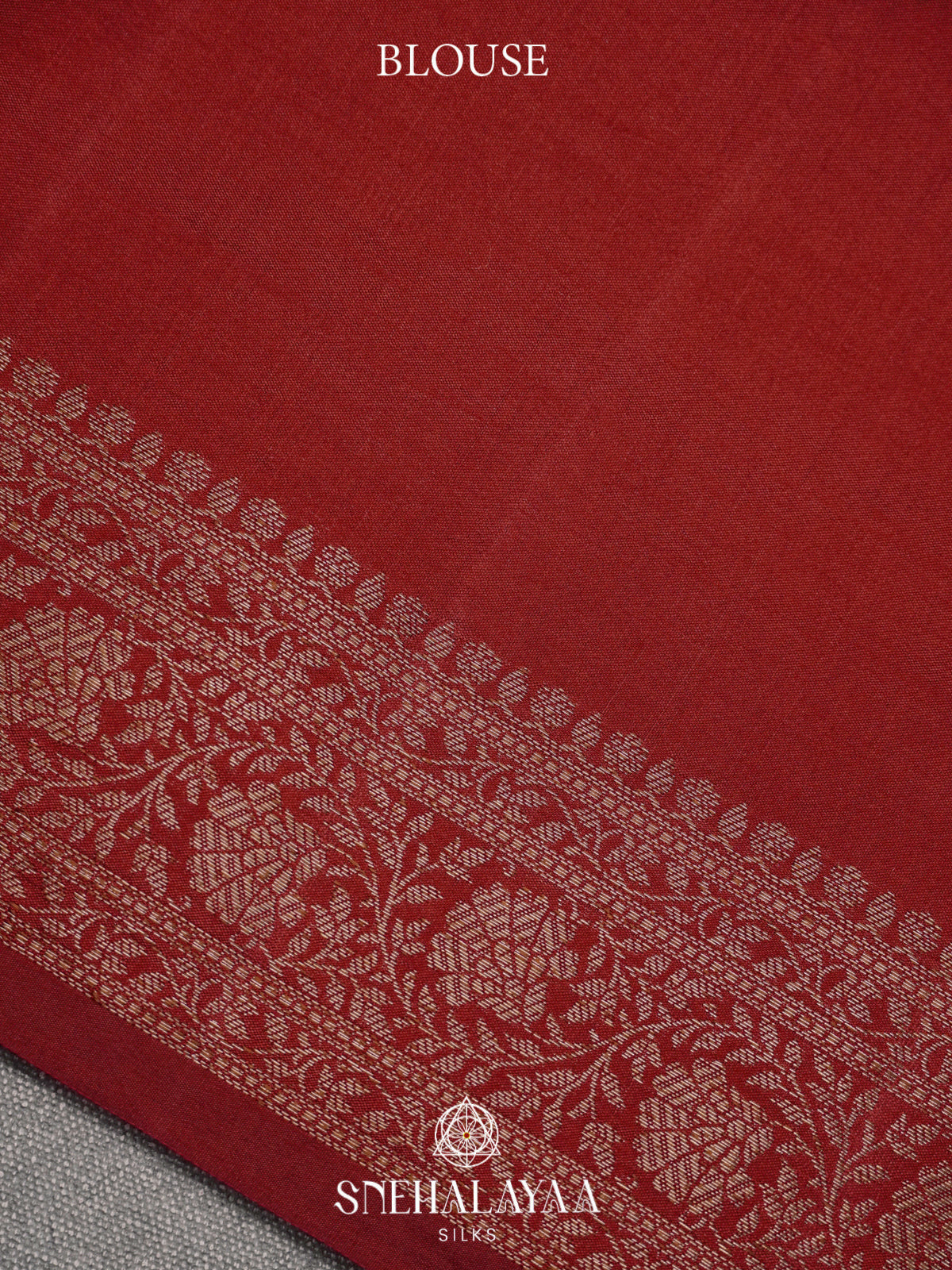 Peach Chiniya Silk Saree