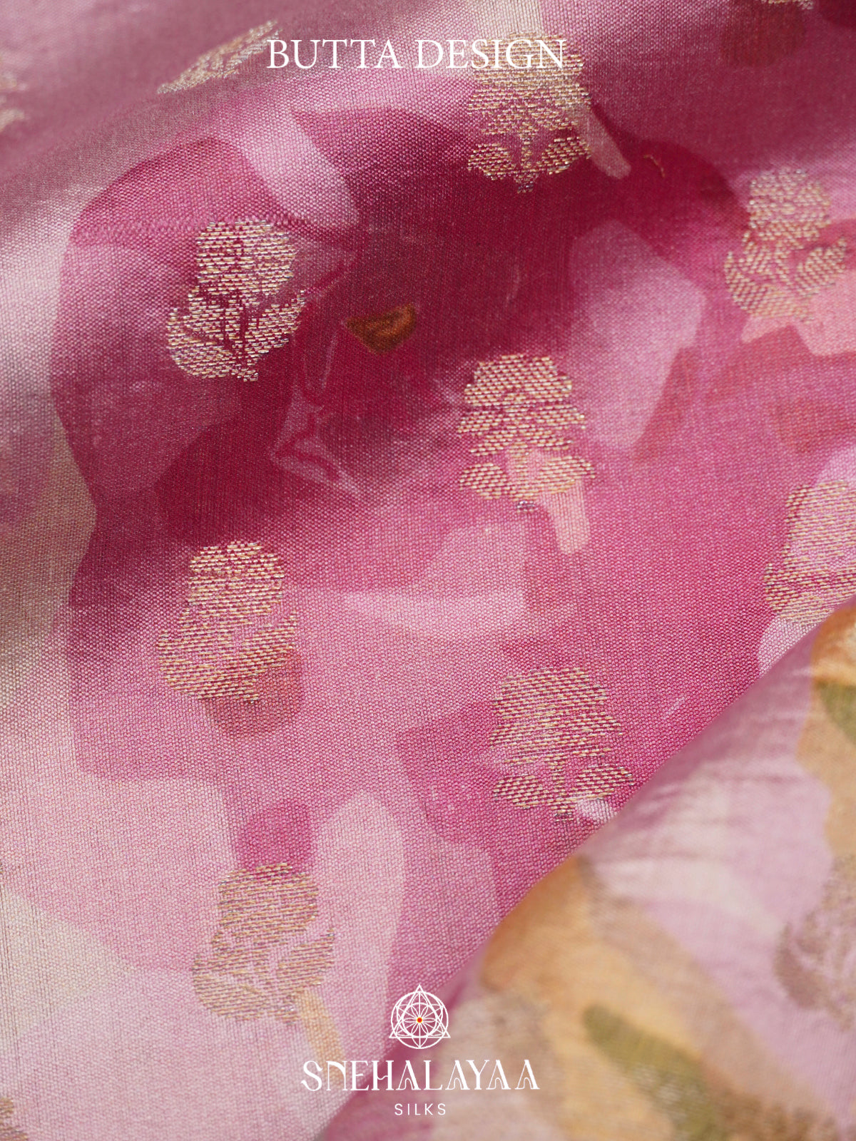 Pink Banaras Saree