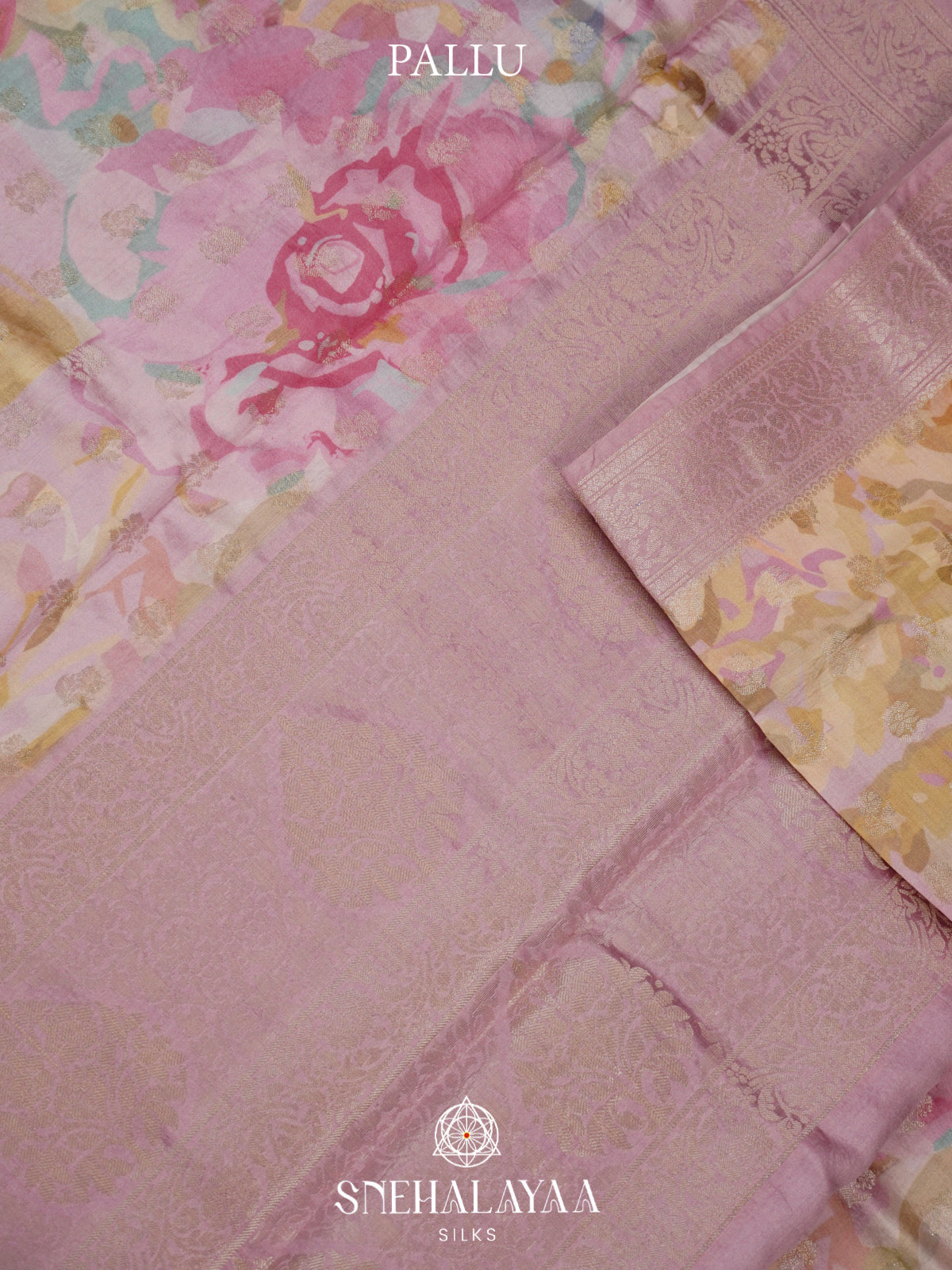 Pink Banaras Saree
