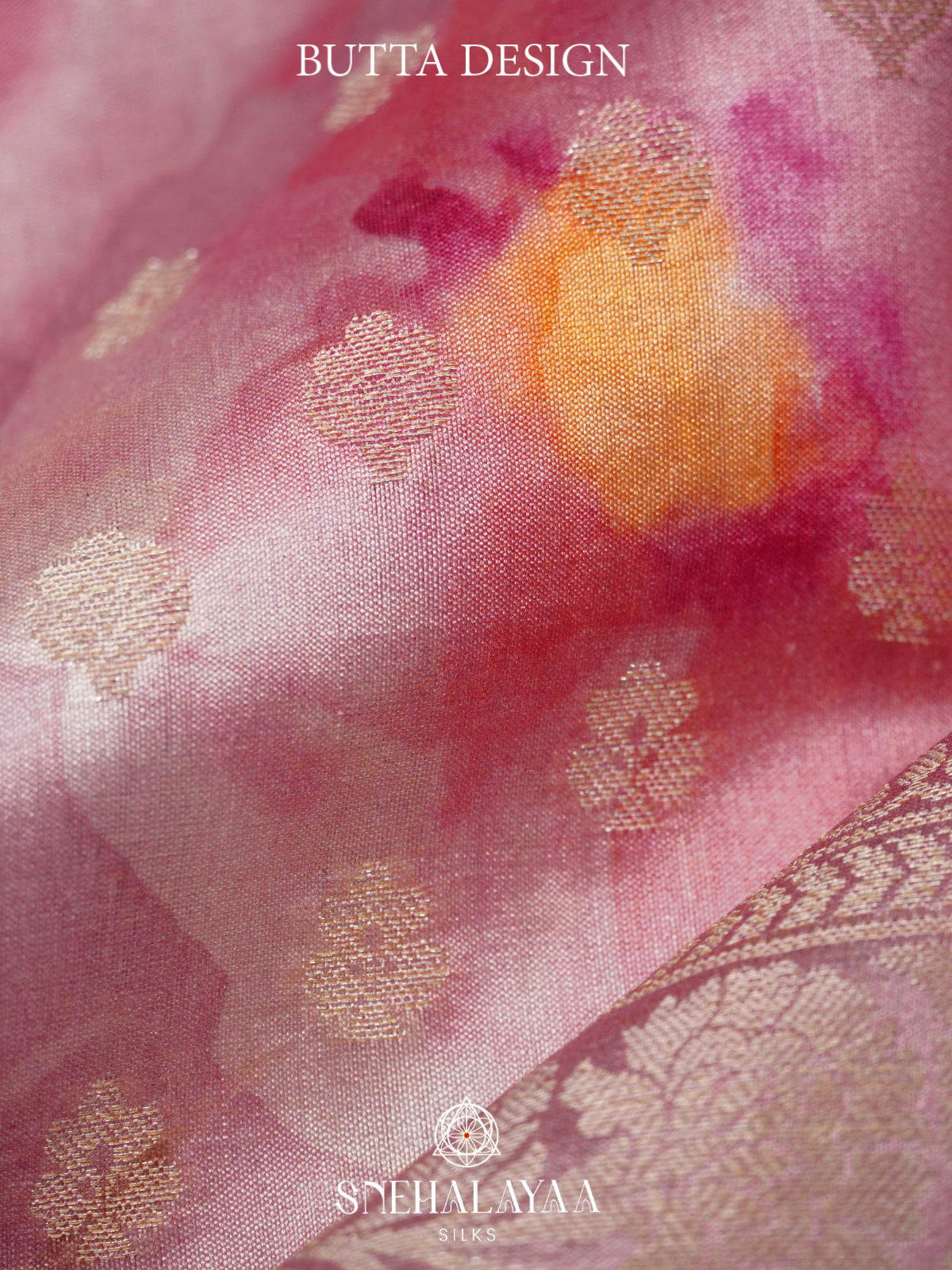 Pale Pink Banaras Saree