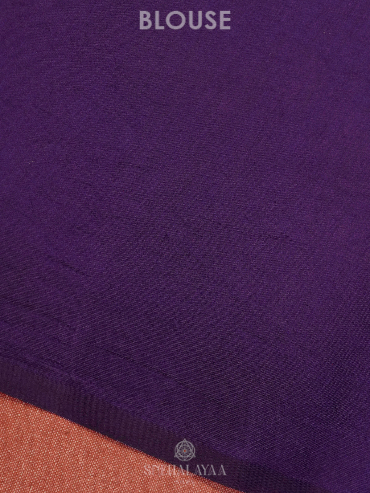 Purple Organza Saree