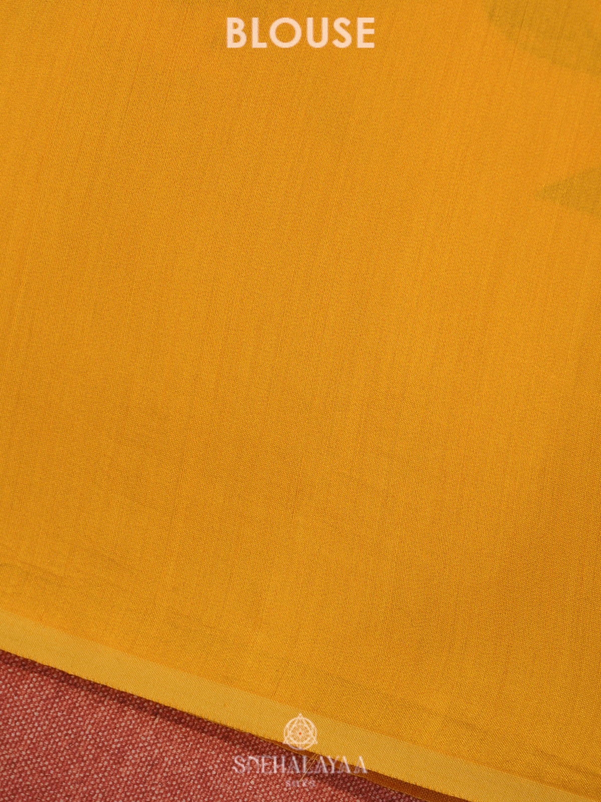 Yellow Organza Saree