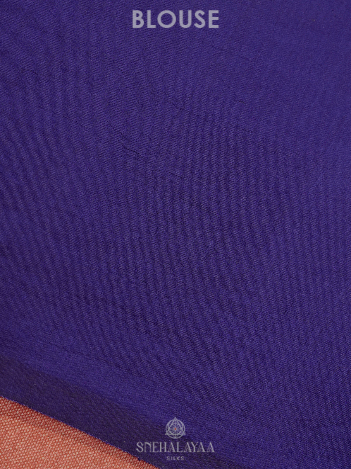 Navy Blue Organza Saree