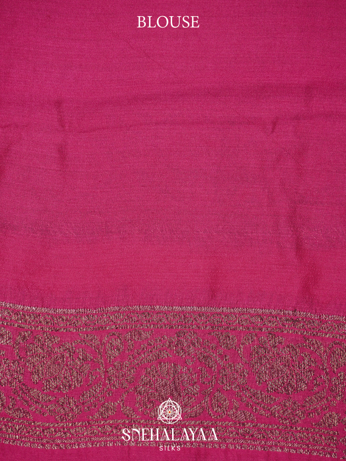 Pink Chiniya Silk Saree