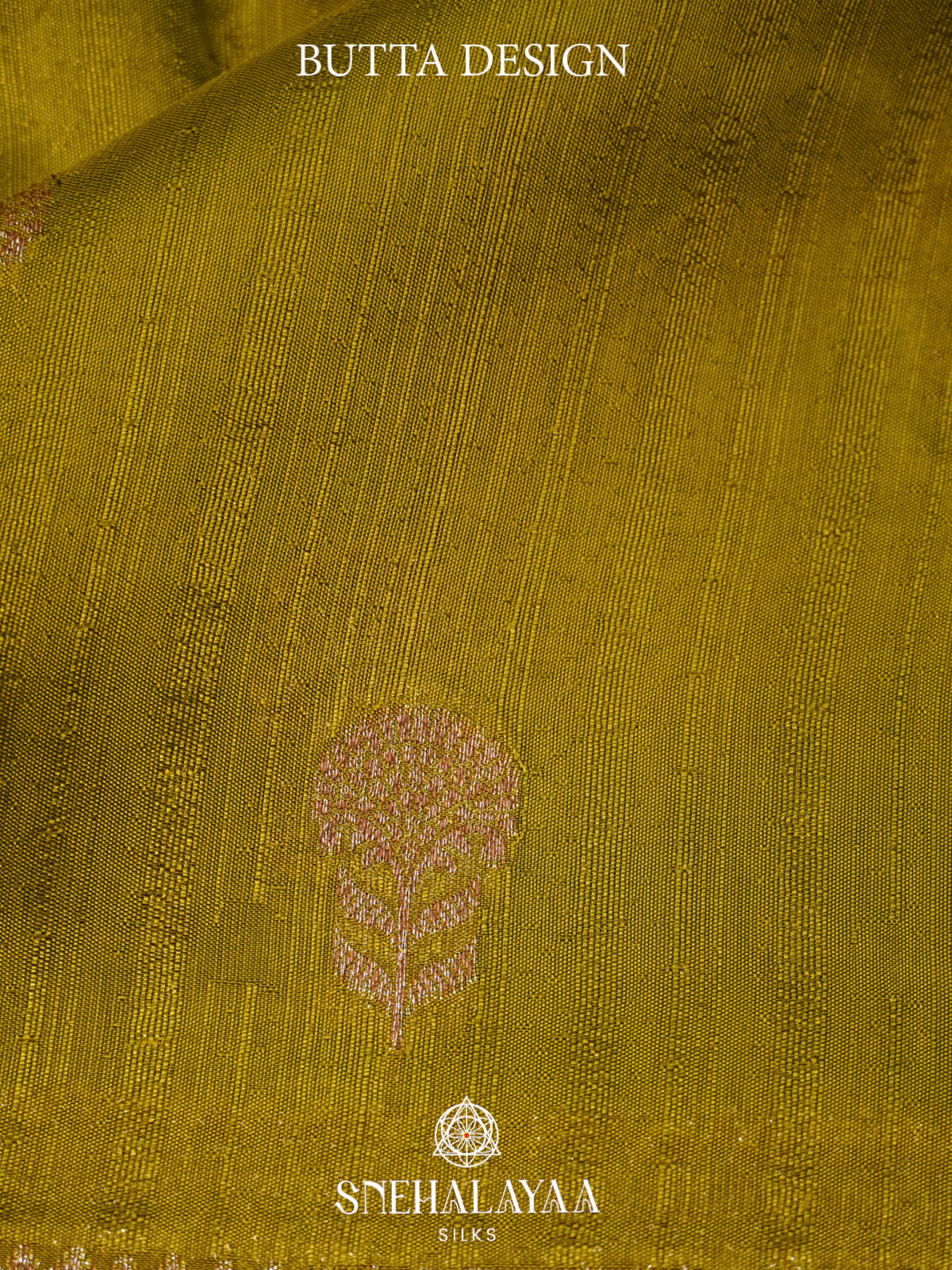 Mahendi Green Banaras Raw Silk Saree