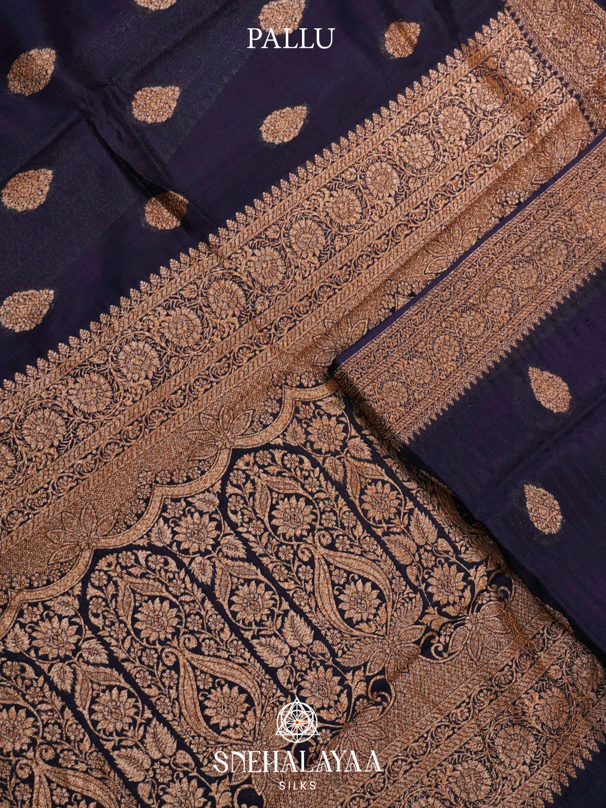 Purple Banaras Raw Silk Saree