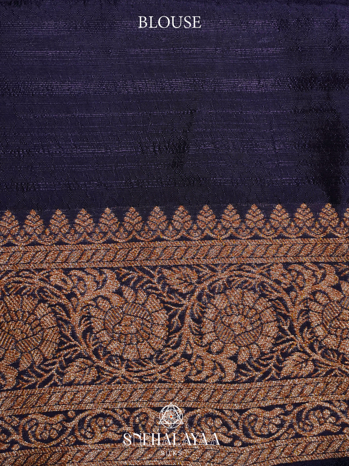 Purple Banaras Raw Silk Saree