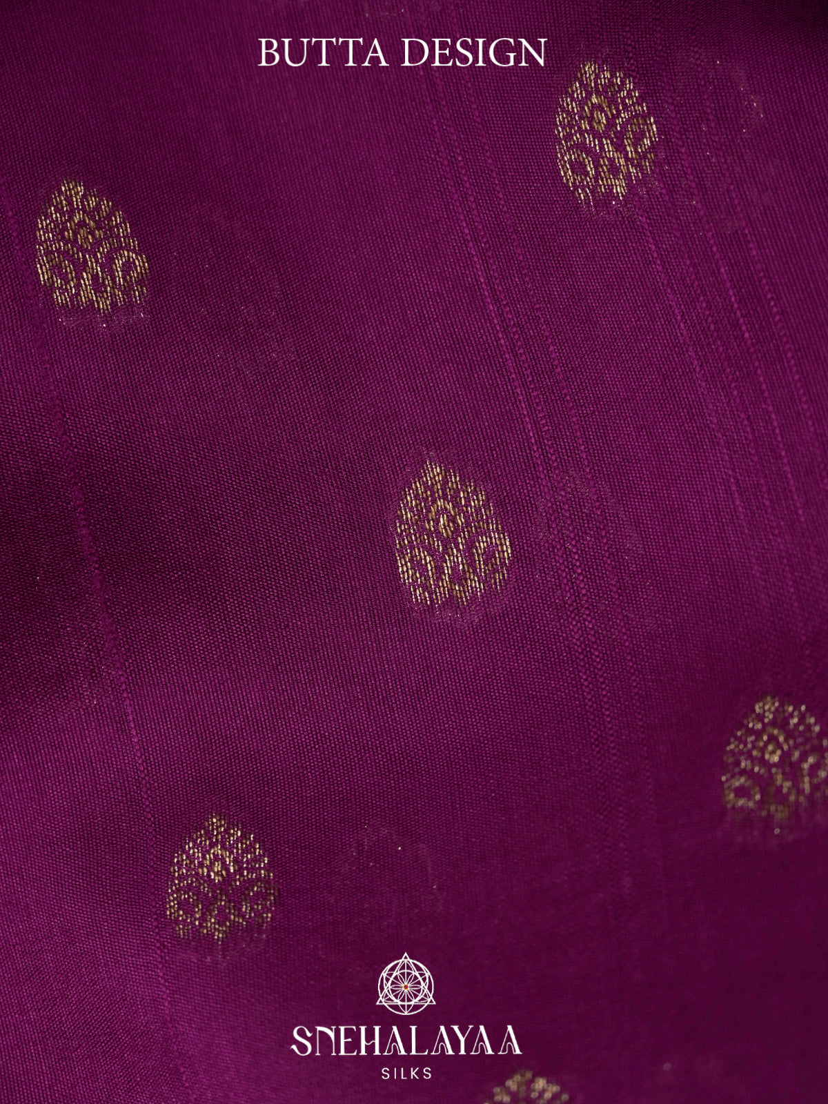 Magenta Banaras Raw Silk Saree