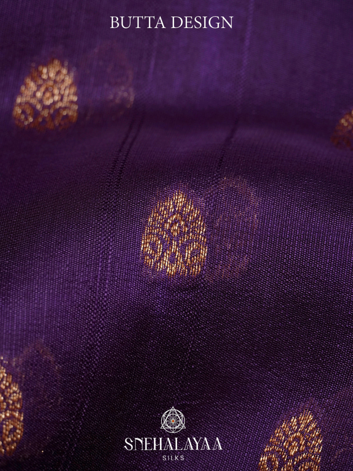 Purple Banaras Raw Silk Saree
