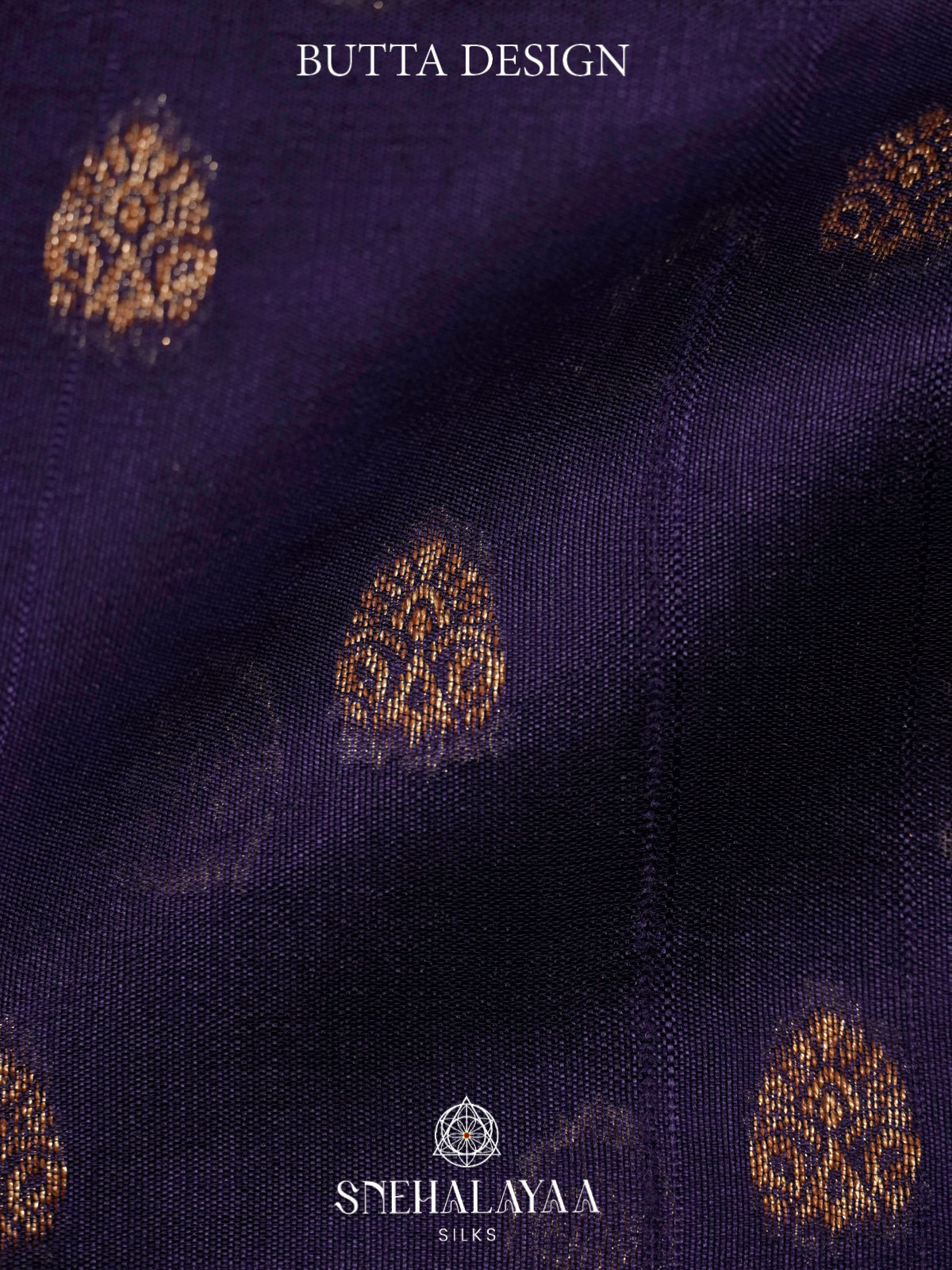 Purple Banaras Raw Silk Saree