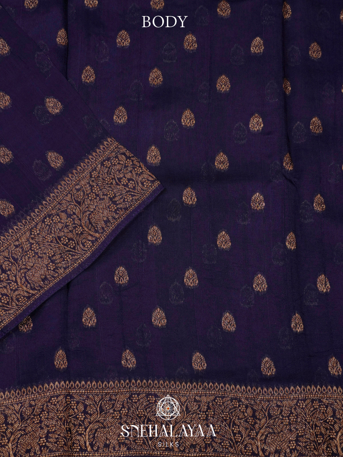 Purple Banaras Raw Silk Saree