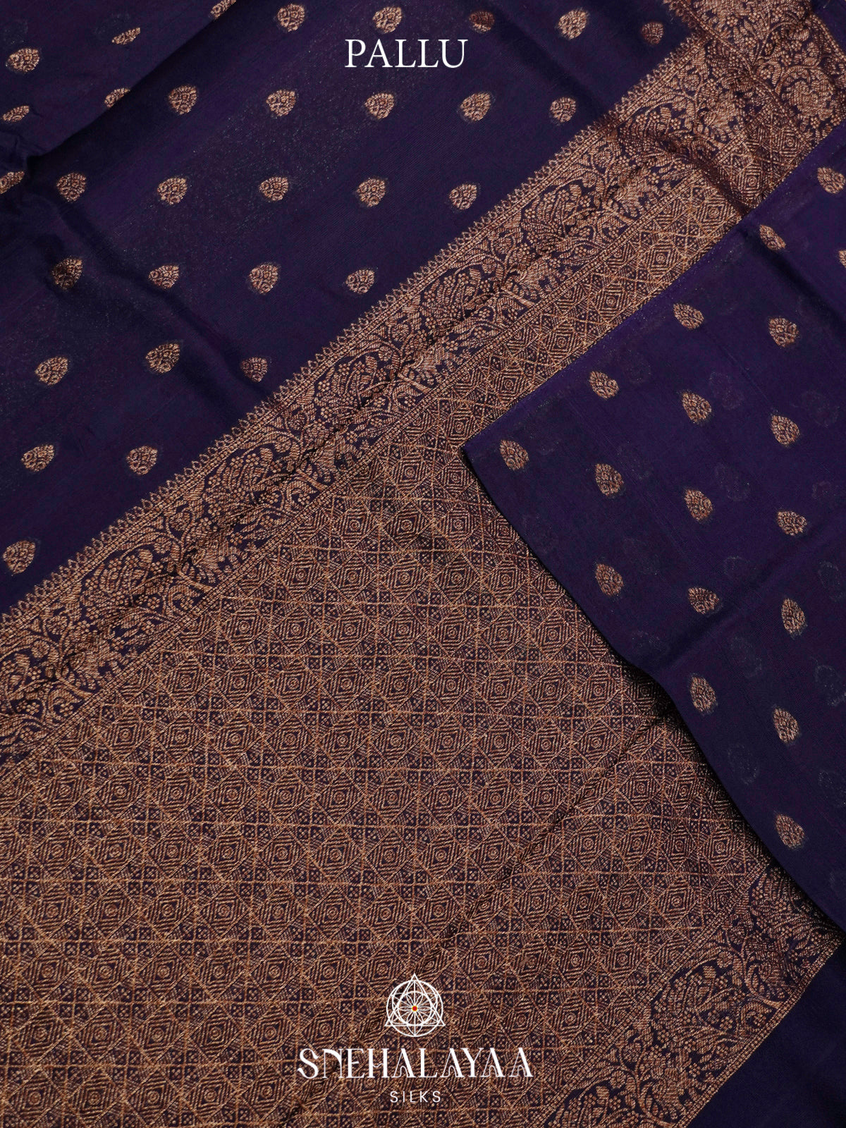 Purple Banaras Raw Silk Saree