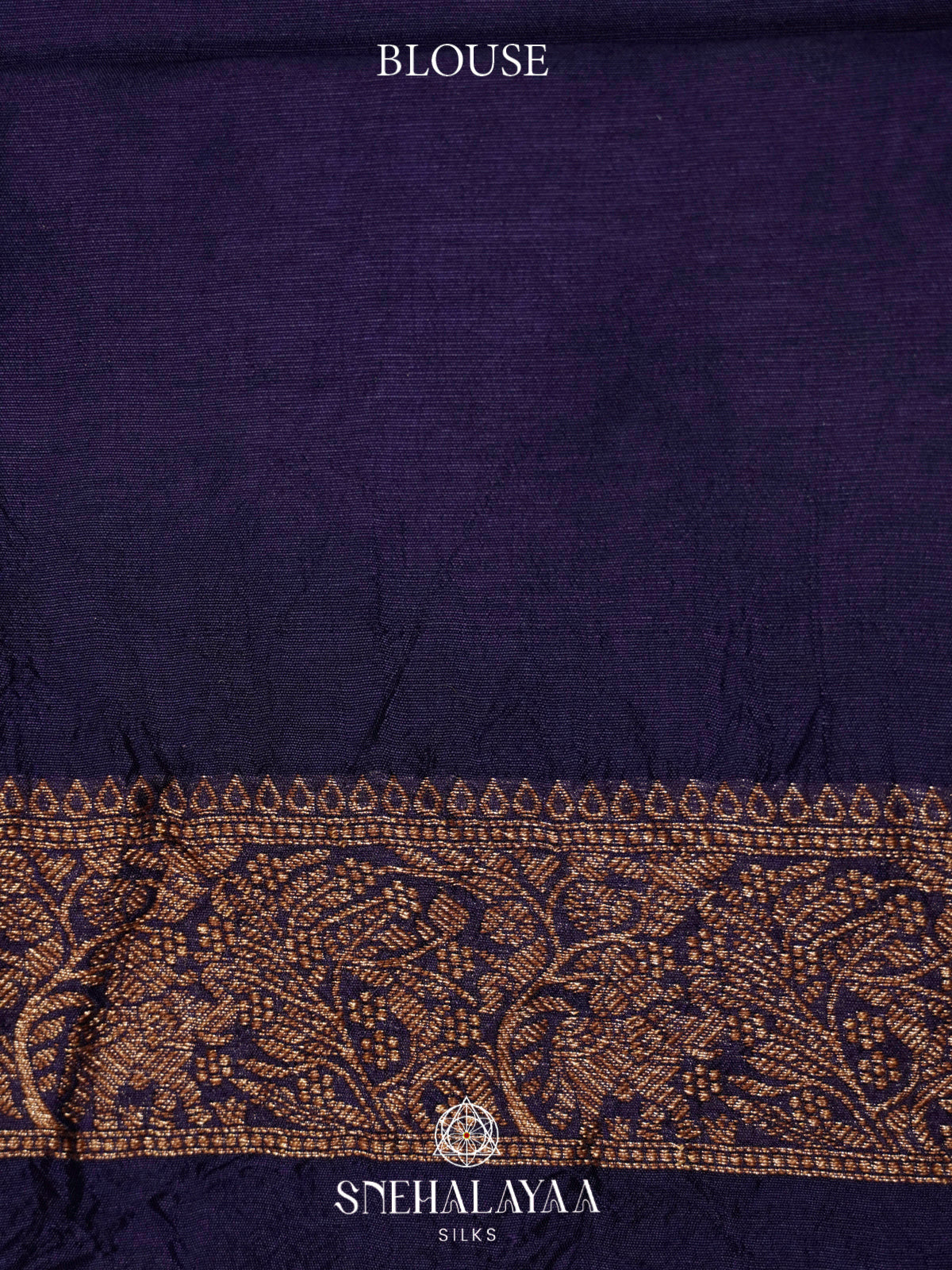 Purple Banaras Raw Silk Saree