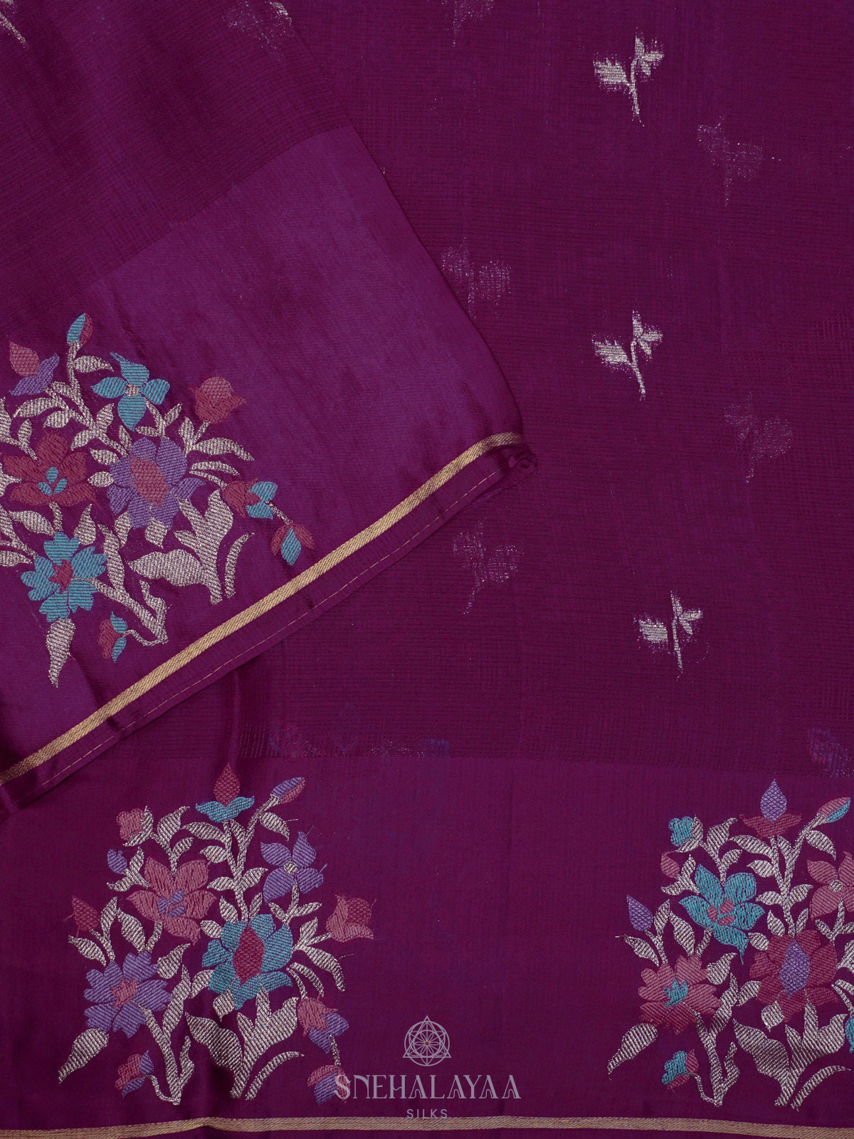 Magenta Kota Saree