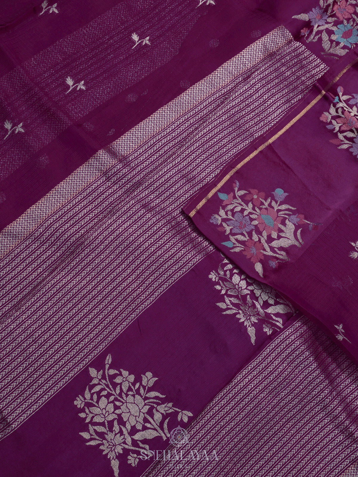 Magenta Kota Saree