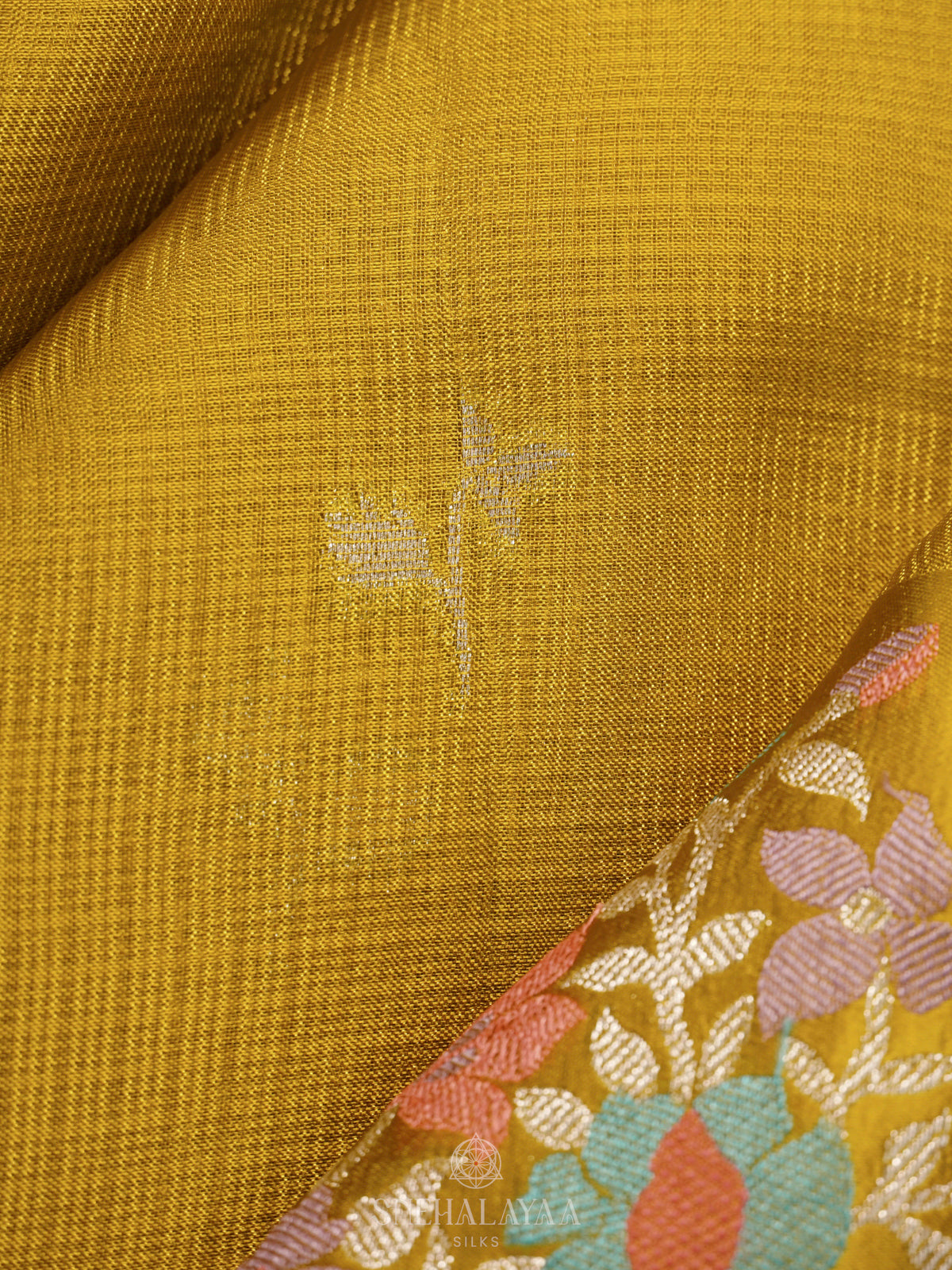 Yellow Kota Saree