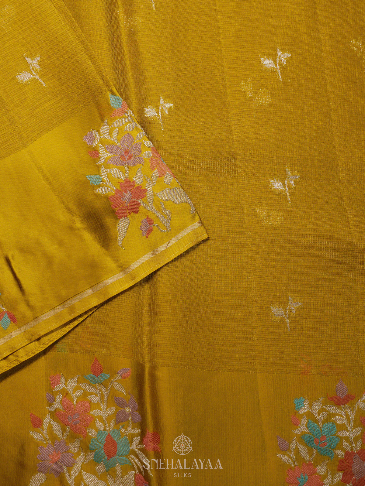 Yellow Kota Saree