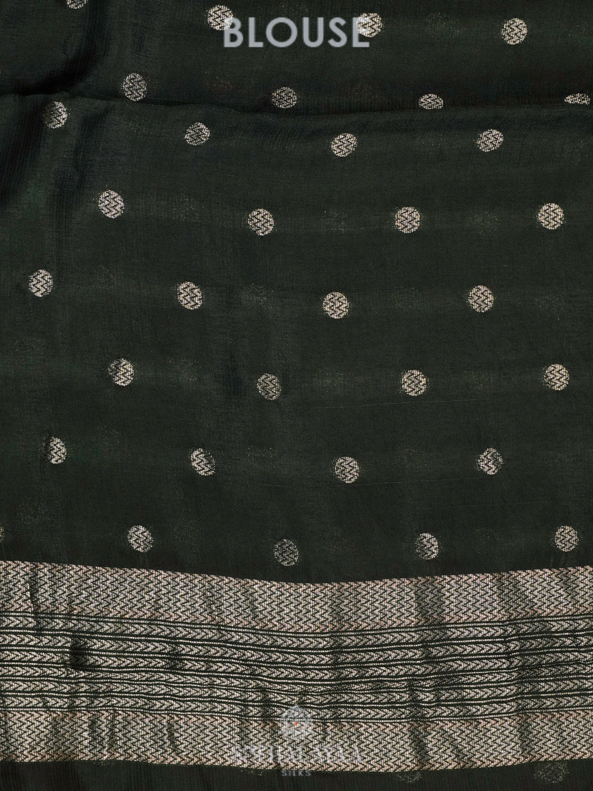 Forest Green Kota Saree
