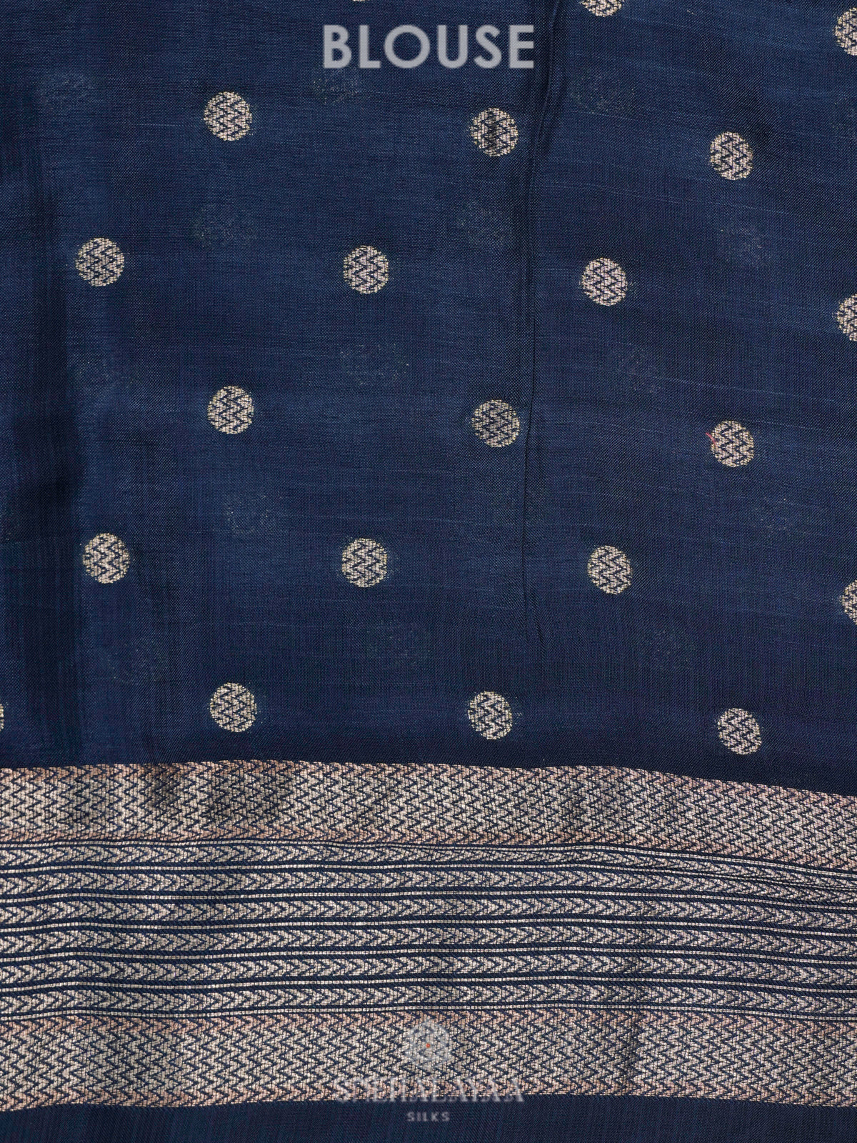 Navy Blue Kota Saree