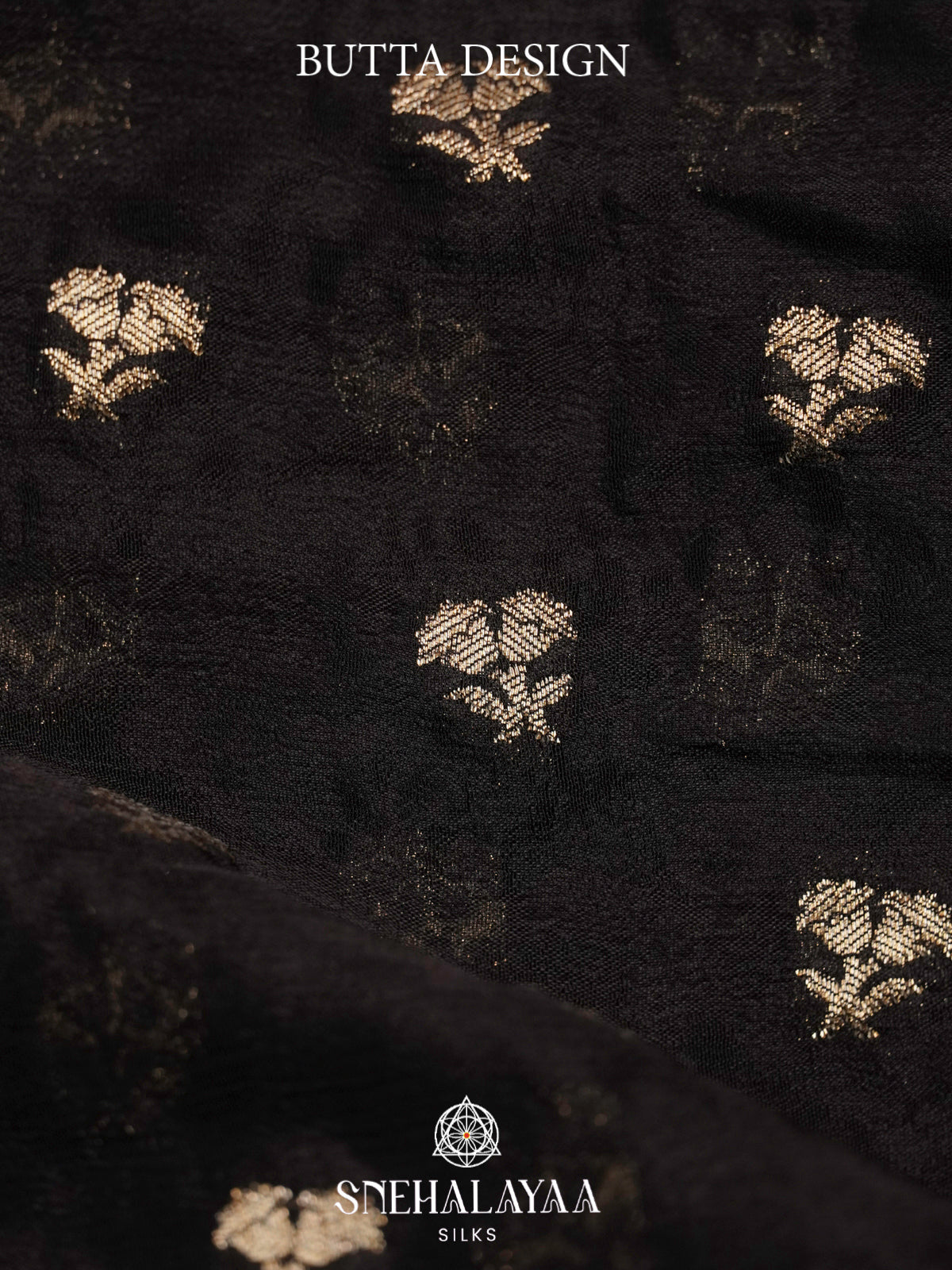 Black Banaras Saree