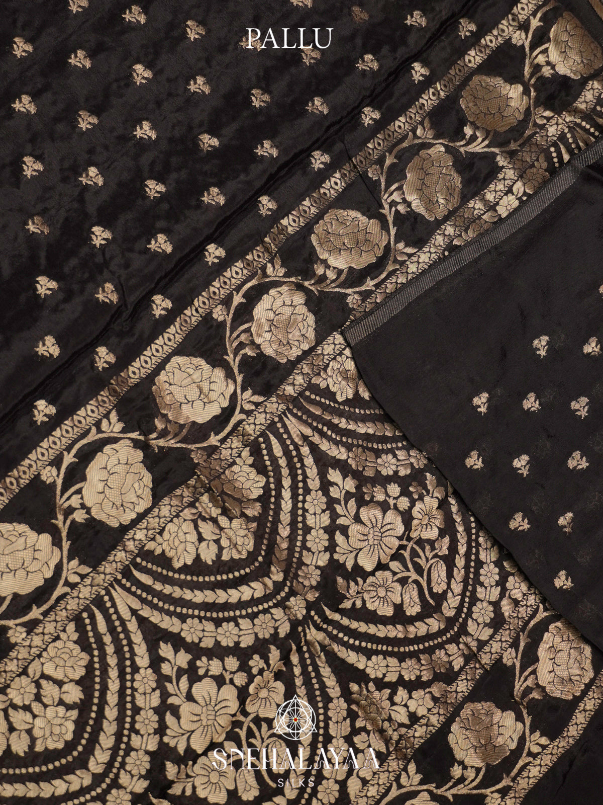 Black Banaras Saree
