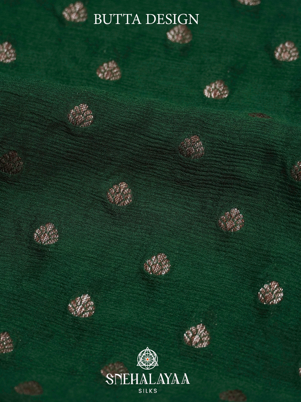 Emerald Green Banaras Saree