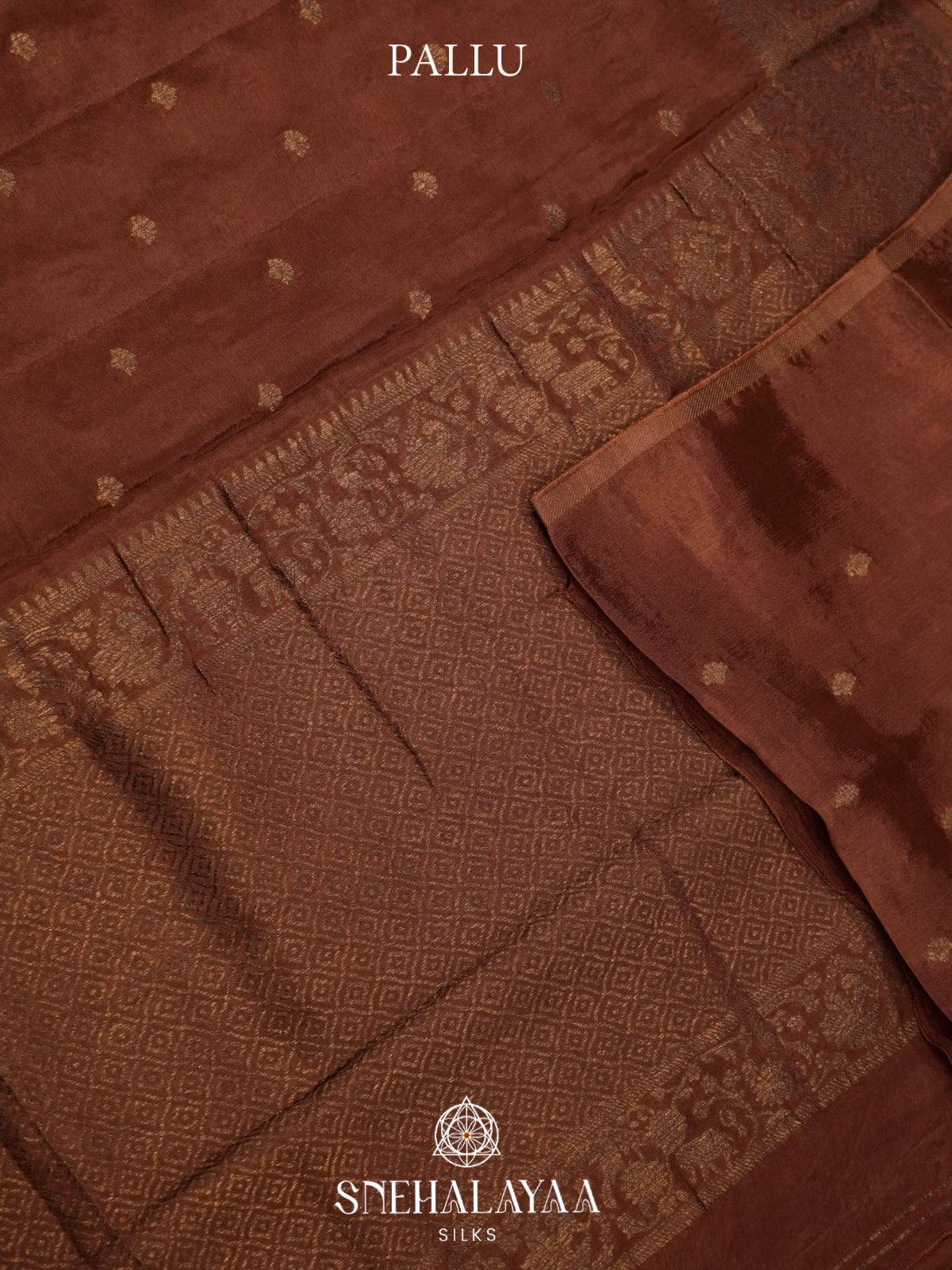 Brown Banaras Saree
