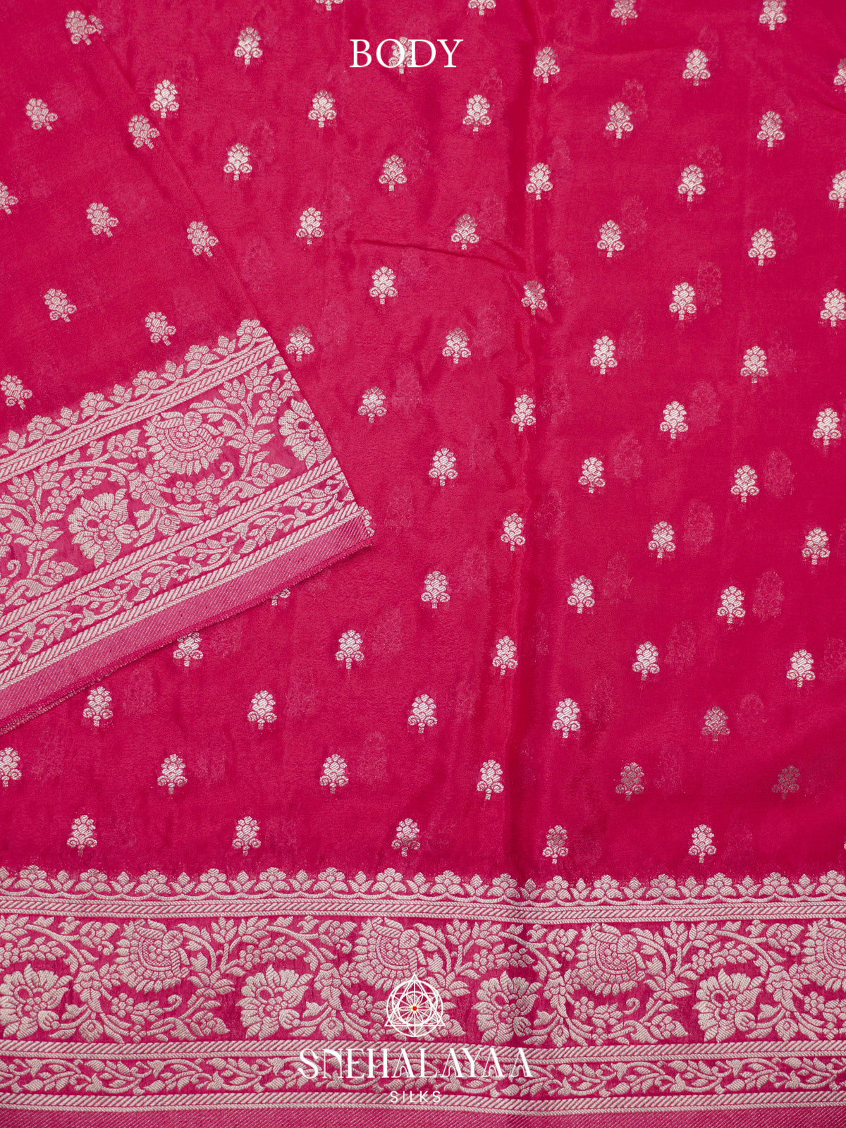 Pink Banaras Saree